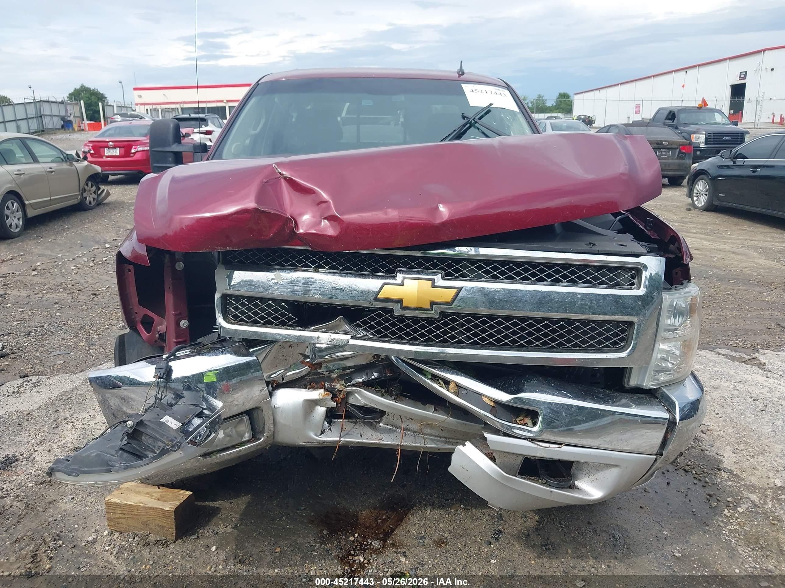 2013 Chevrolet Silverado 1500 Lt Maroon vin: 3GCUKSE20DG259459