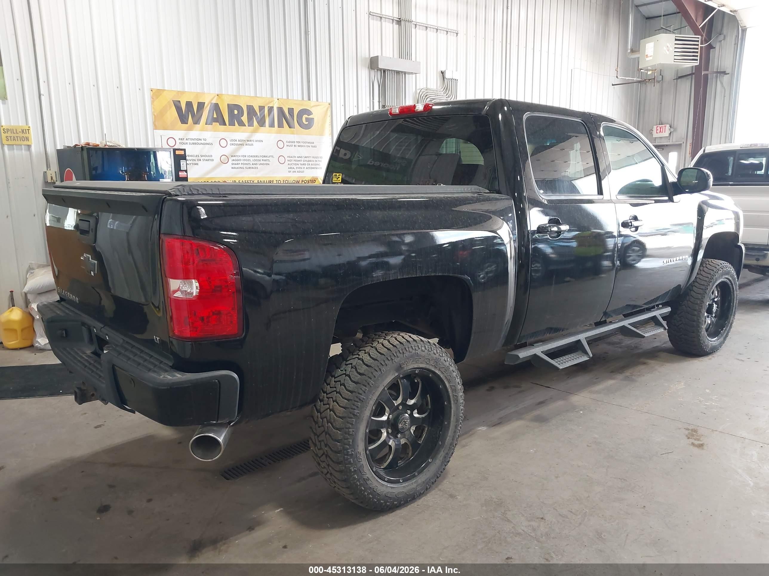 2013 Chevrolet Silverado 1500 Lt Black vin: 3GCUKSE20DG294213