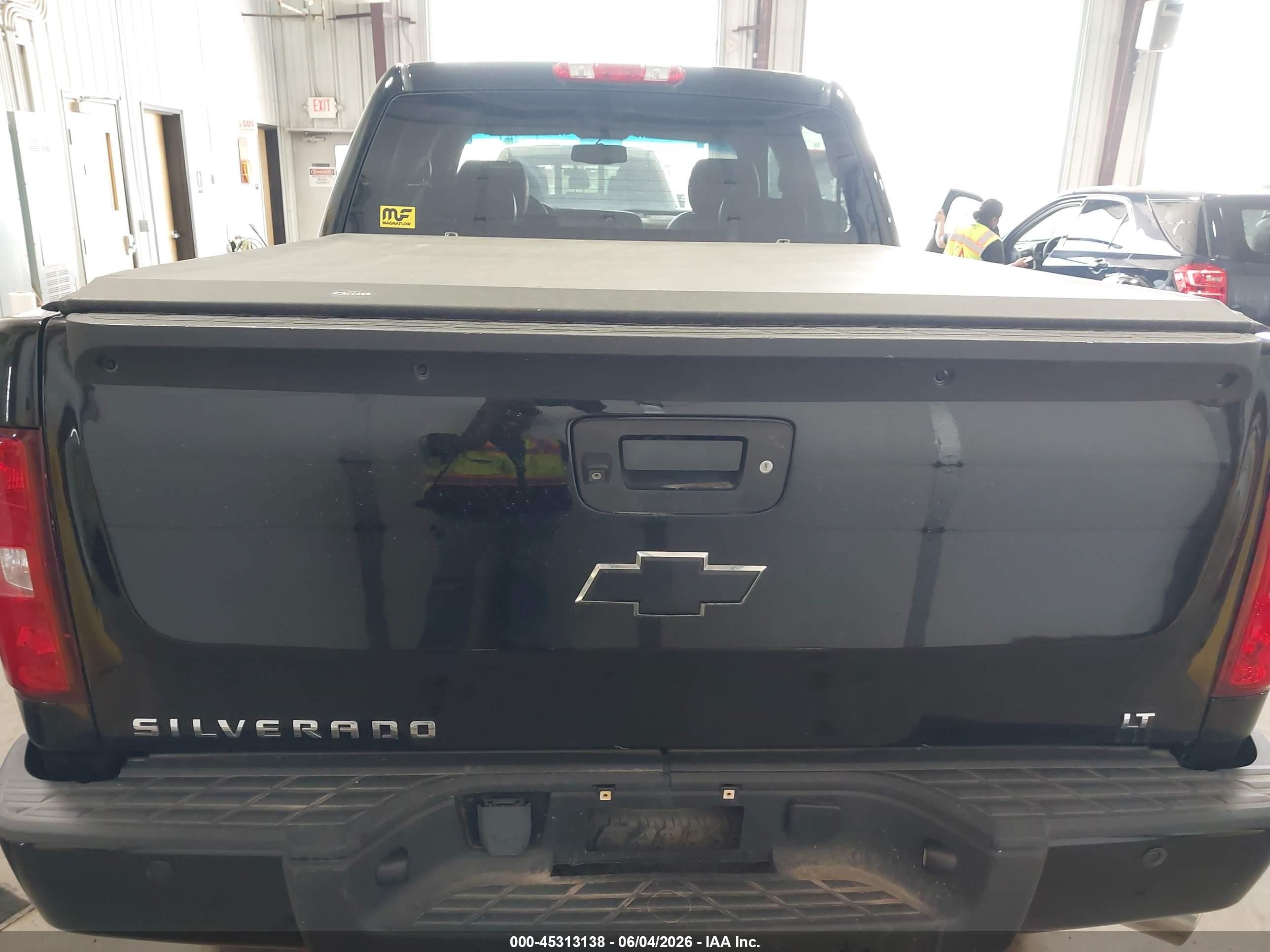 2013 Chevrolet Silverado 1500 Lt Black vin: 3GCUKSE20DG294213