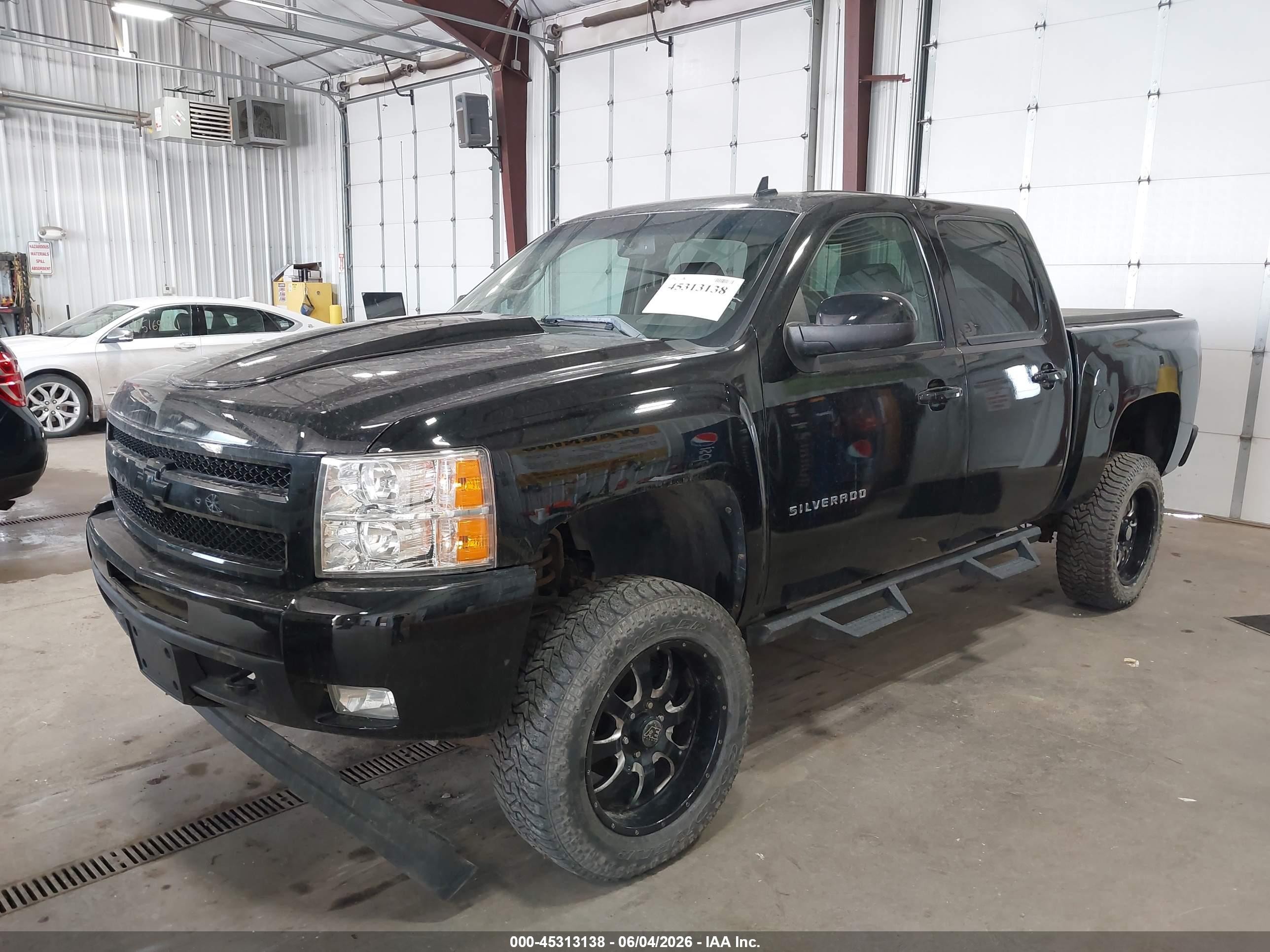 2013 Chevrolet Silverado 1500 Lt Black vin: 3GCUKSE20DG294213