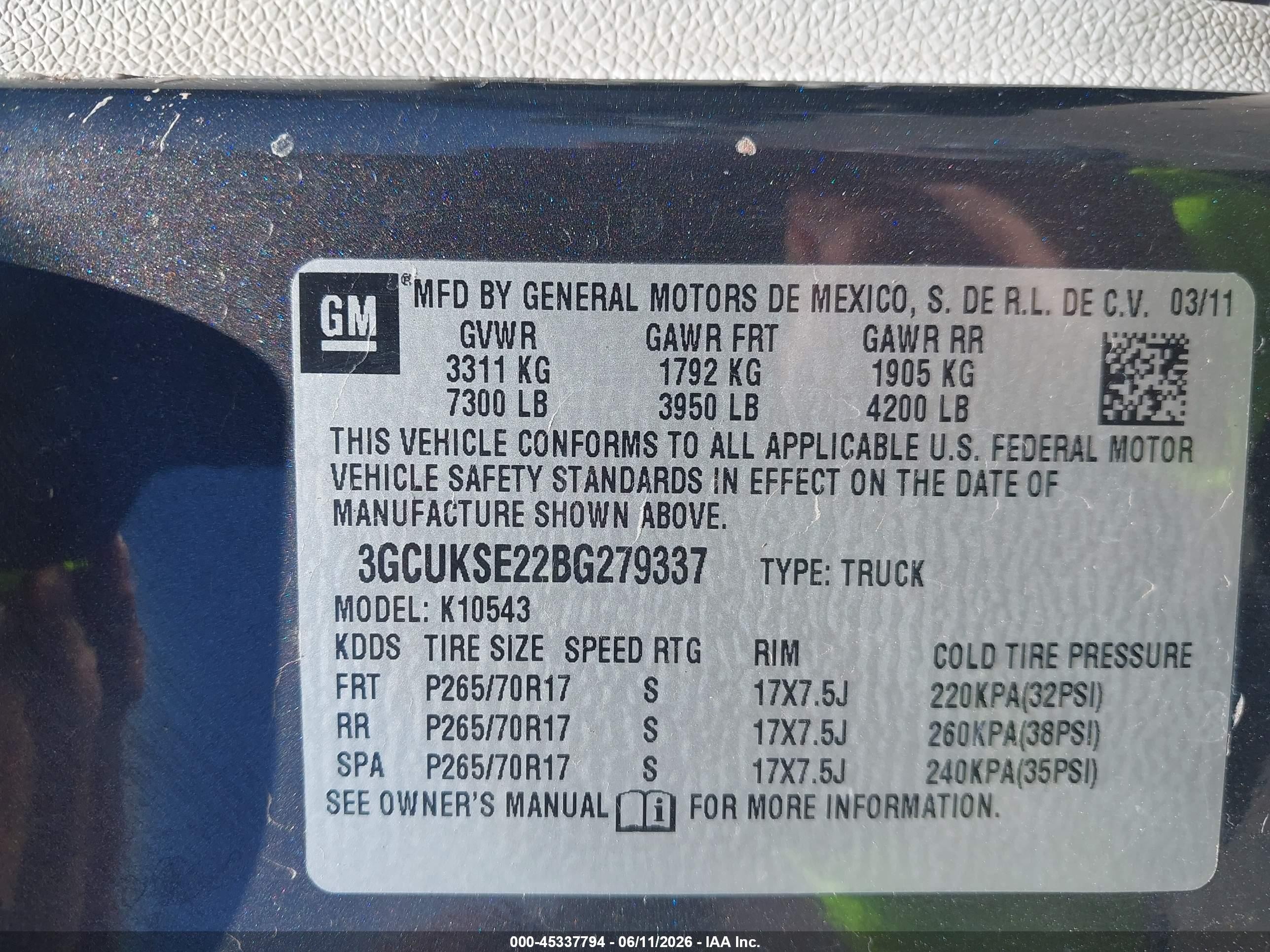 2011 Chevrolet Silverado 1500 Lt Gray vin: 3GCUKSE22BG279337