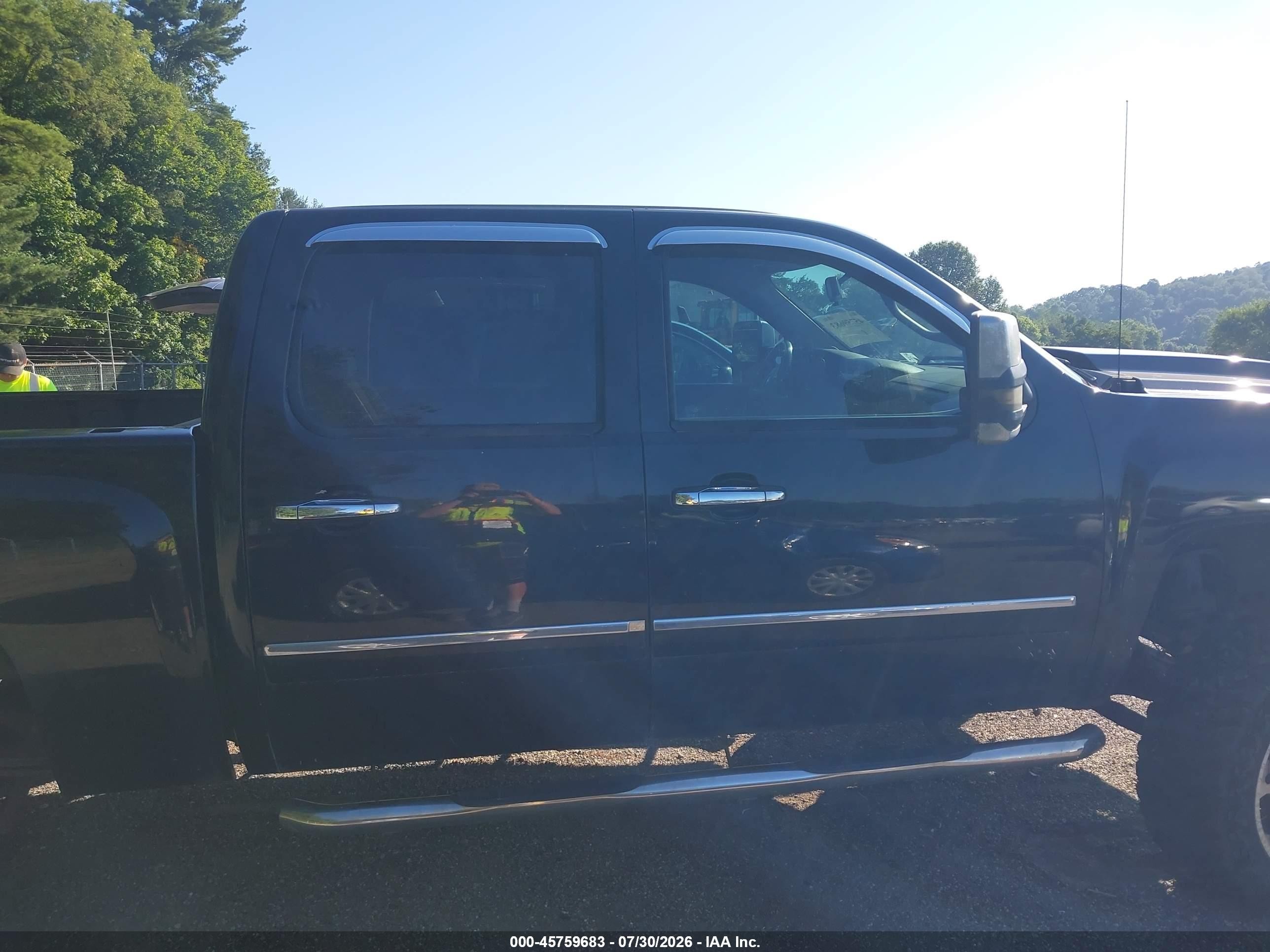2012 Chevrolet Silverado 1500 Lt Black vin: 3GCUKSE24CG265831