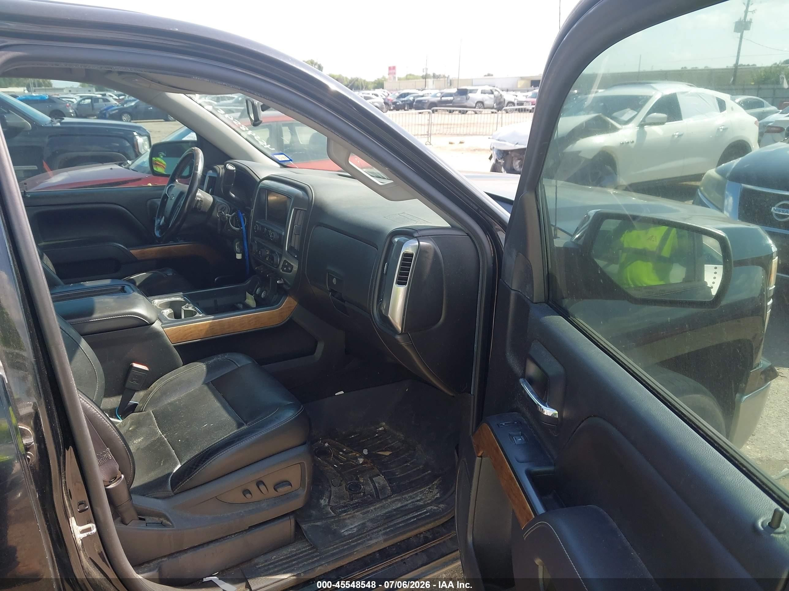 2014 Chevrolet Silverado 1500 Ltz Черный vin: 3GCUKSEC0EG421777
