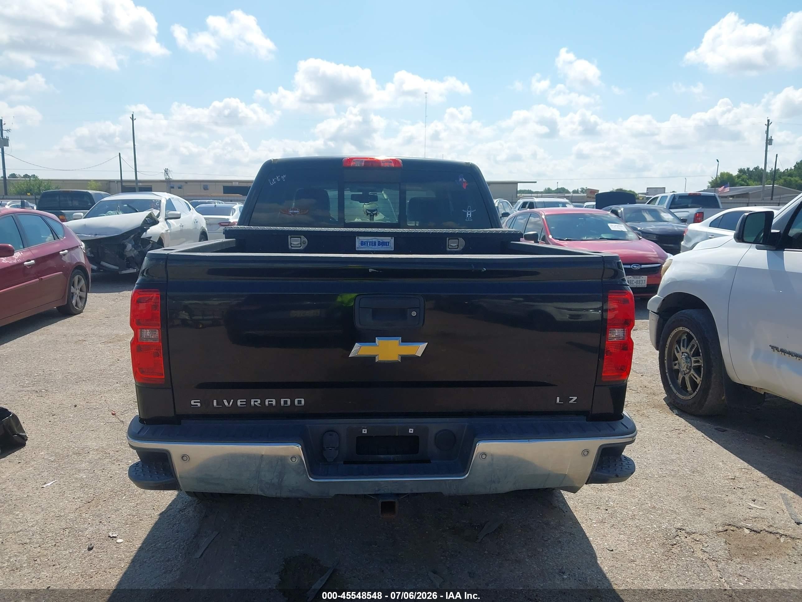 2014 Chevrolet Silverado 1500 Ltz Черный vin: 3GCUKSEC0EG421777