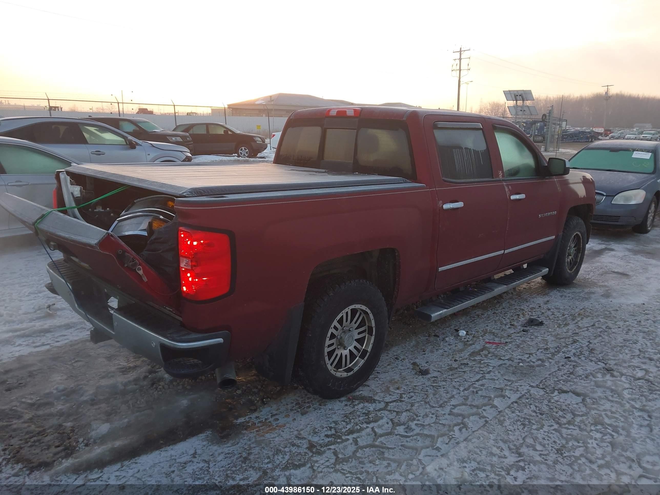 2014 Chevrolet Silverado 1500 1lz Maroon vin: 3GCUKSEC0EG465780