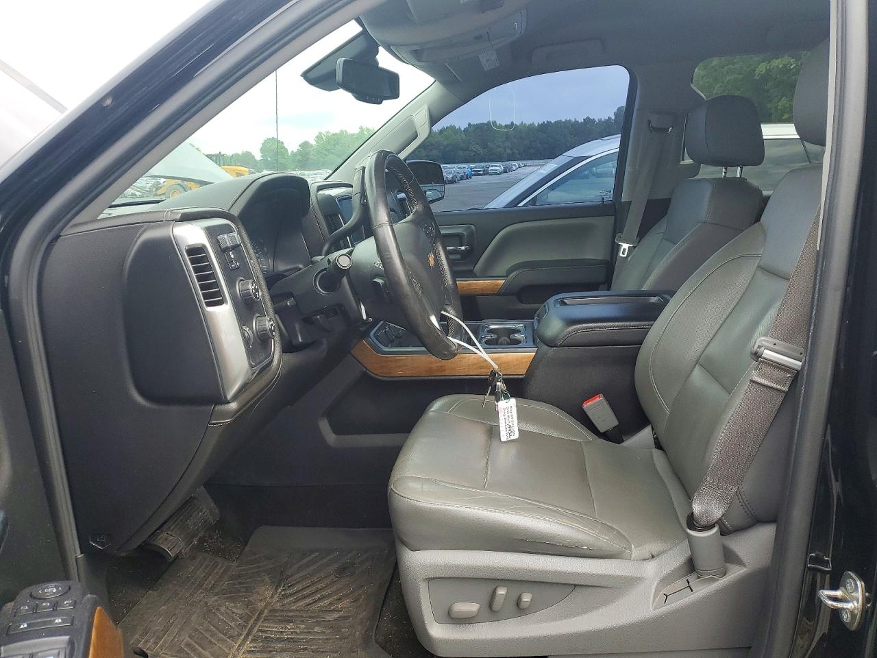 2015 Chevrolet Silverado K1500 Ltz Black vin: 3GCUKSEC0FG302404