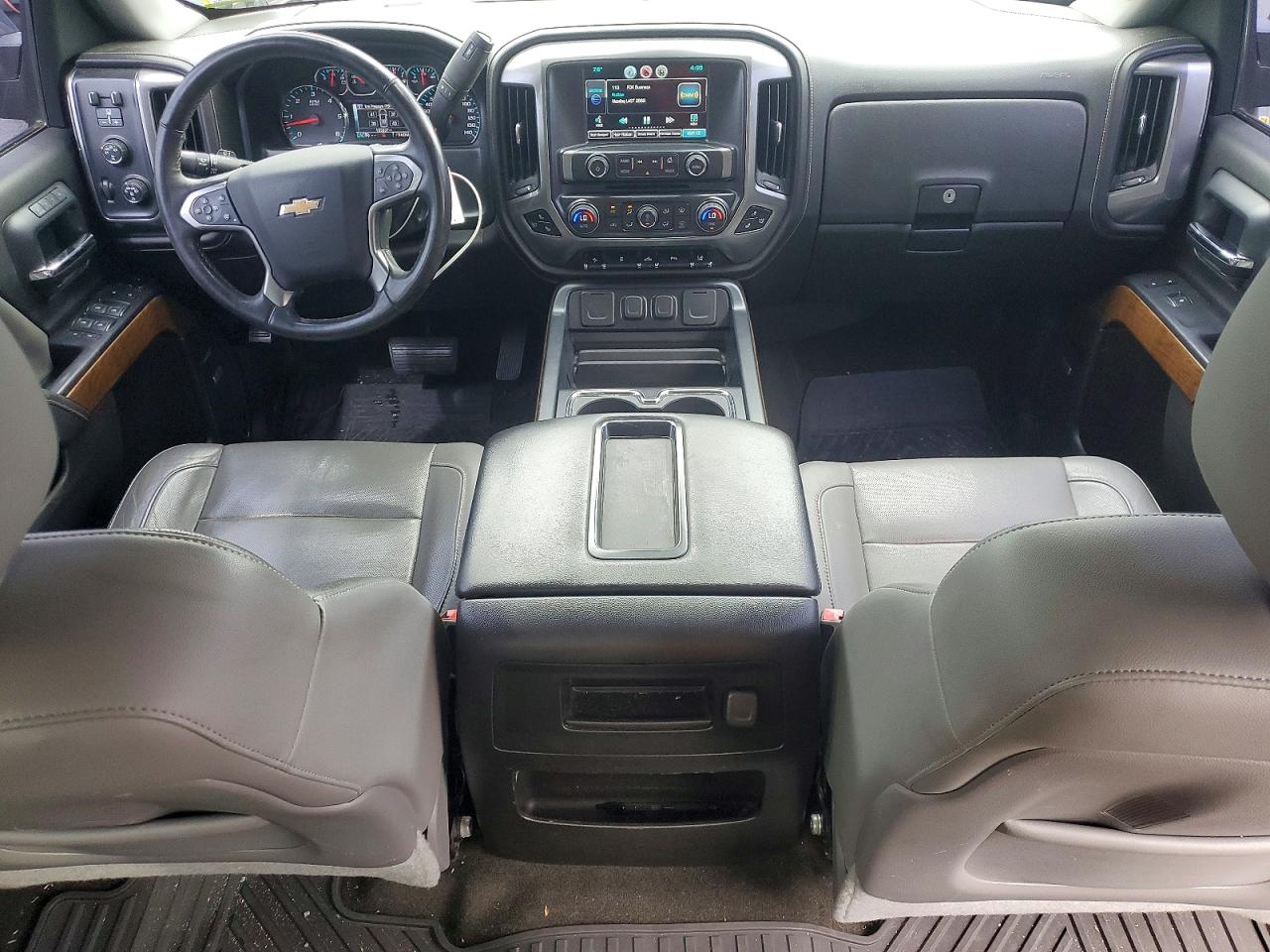 2015 Chevrolet Silverado K1500 Ltz Black vin: 3GCUKSEC0FG302404