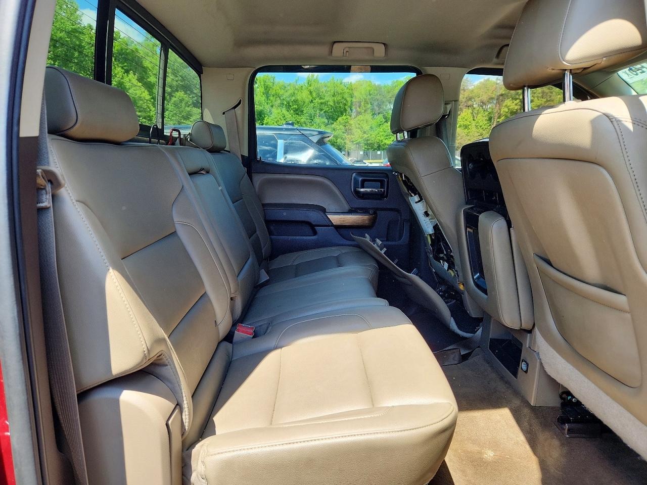 2015 Chevrolet Silverado K1500 Ltz Burgundy vin: 3GCUKSEC0FG332793
