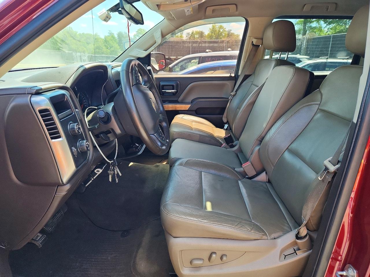 2015 Chevrolet Silverado K1500 Ltz Burgundy vin: 3GCUKSEC0FG332793