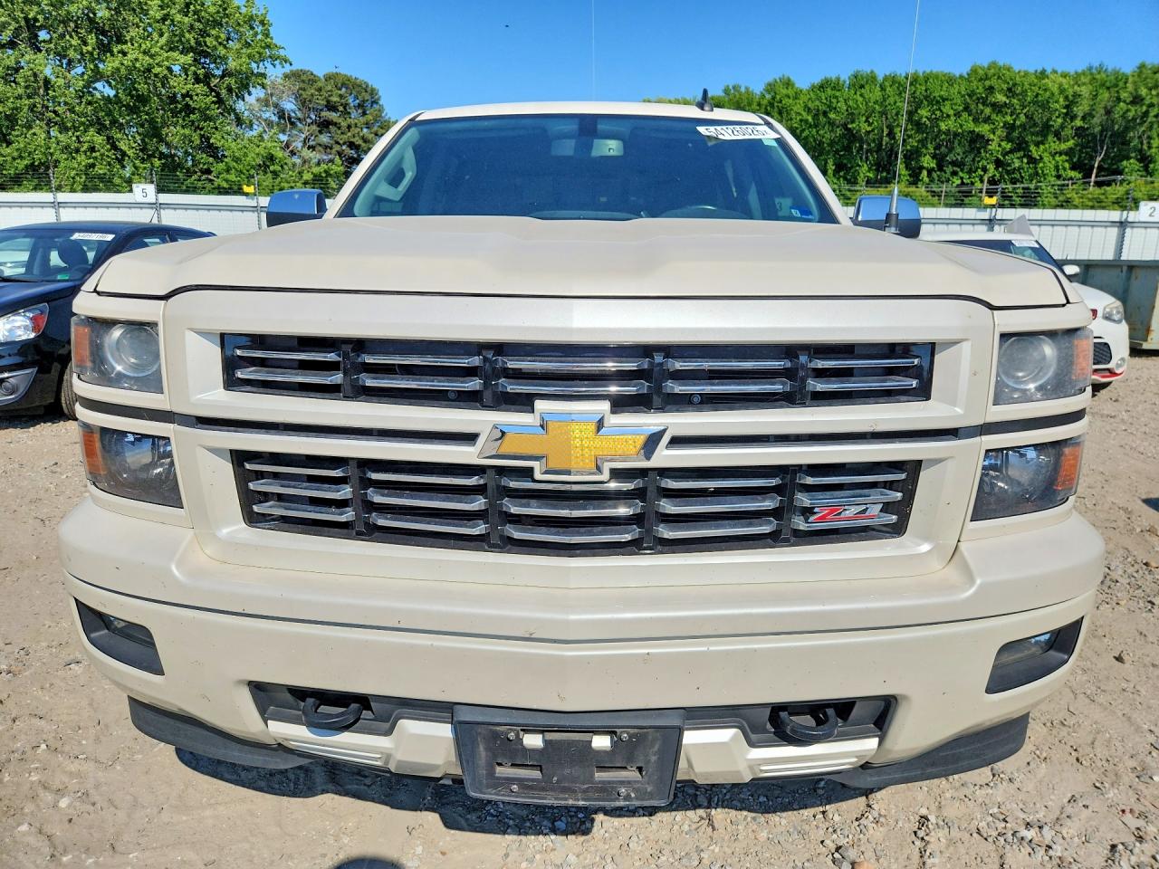 2015 Chevrolet Silverado K1500 Ltz Cream vin: 3GCUKSEC0FG334219