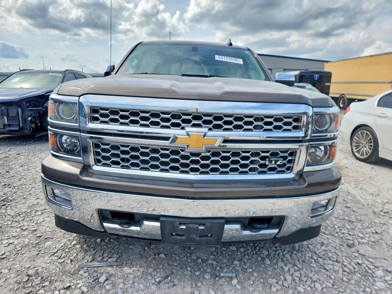 2015 Chevrolet Silverado K1500 Ltz Brown vin: 3GCUKSEC0FG336150