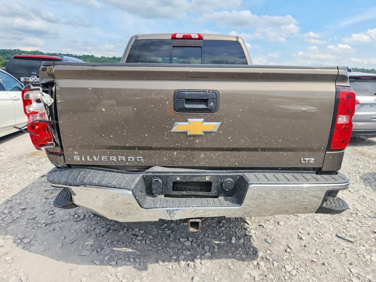2015 Chevrolet Silverado K1500 Ltz Brown vin: 3GCUKSEC0FG336150