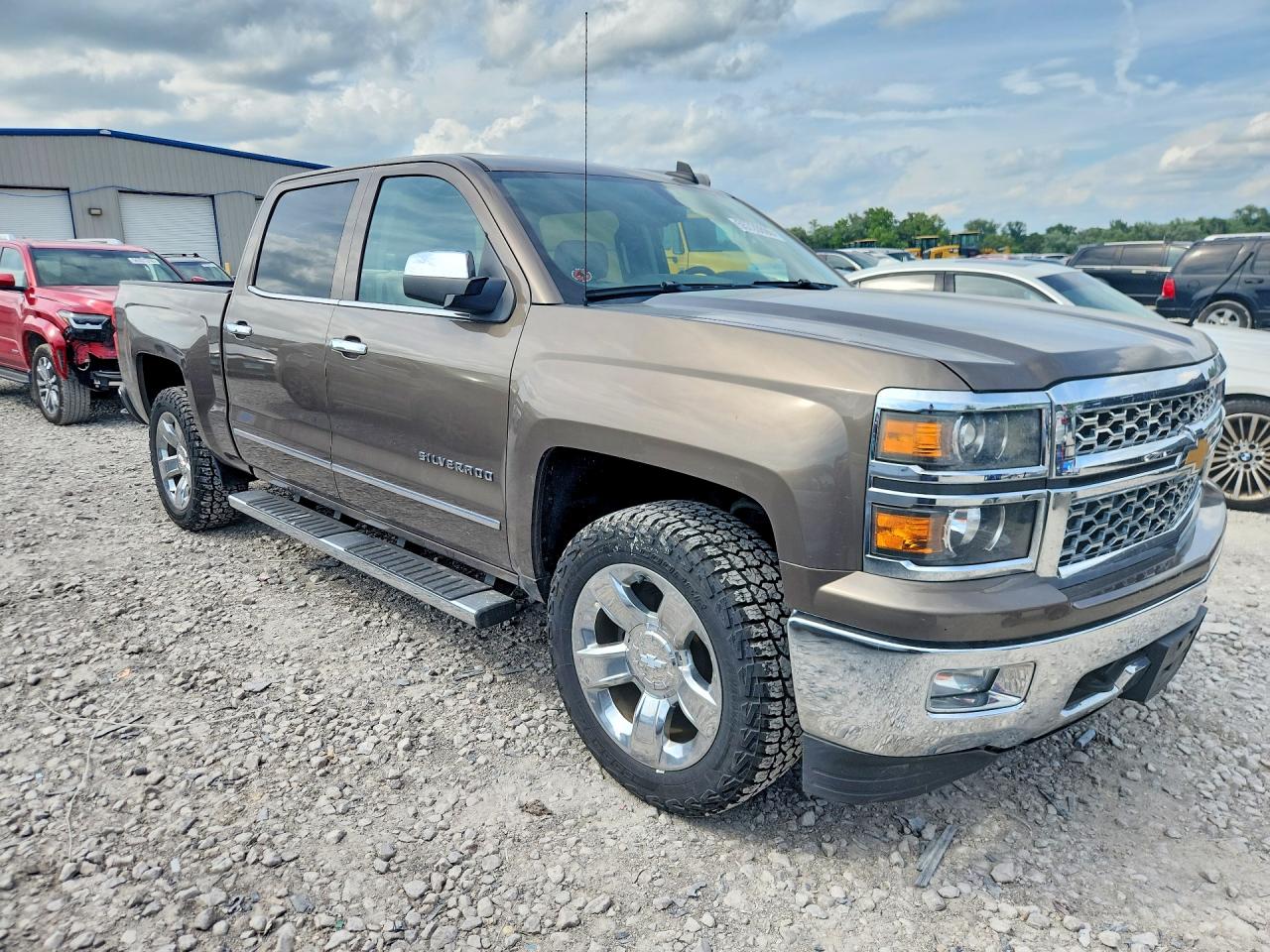 2015 Chevrolet Silverado K1500 Ltz Brown vin: 3GCUKSEC0FG336150
