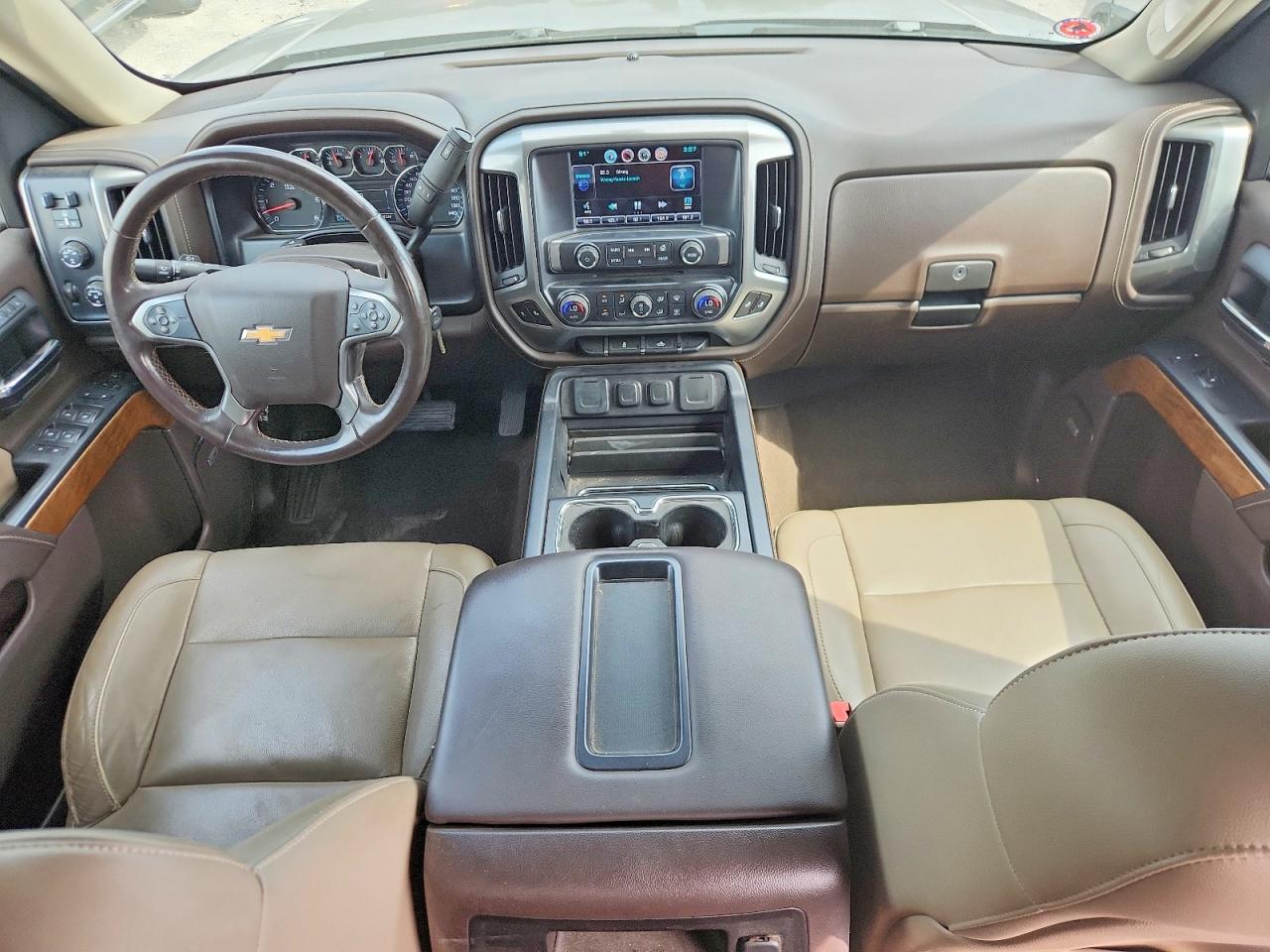 2015 Chevrolet Silverado K1500 Ltz Brown vin: 3GCUKSEC0FG336150