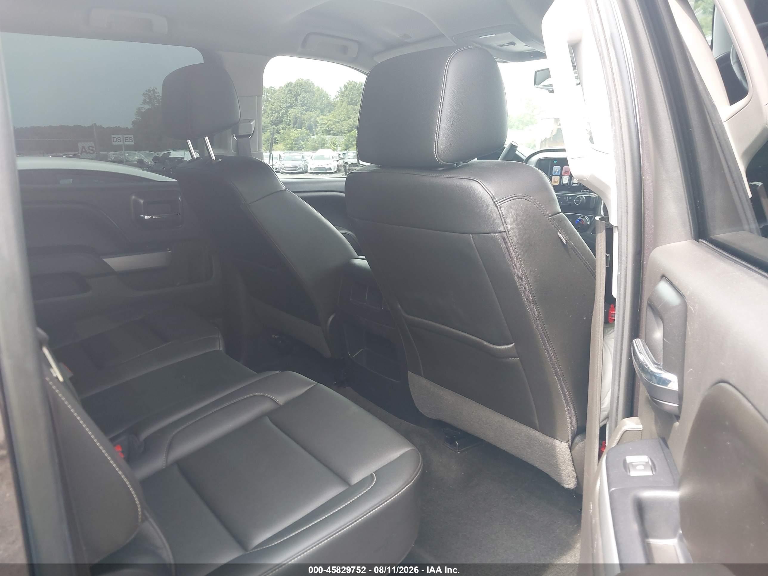 2016 Chevrolet Silverado 1500 Ltz Black vin: 3GCUKSEC0GG134345