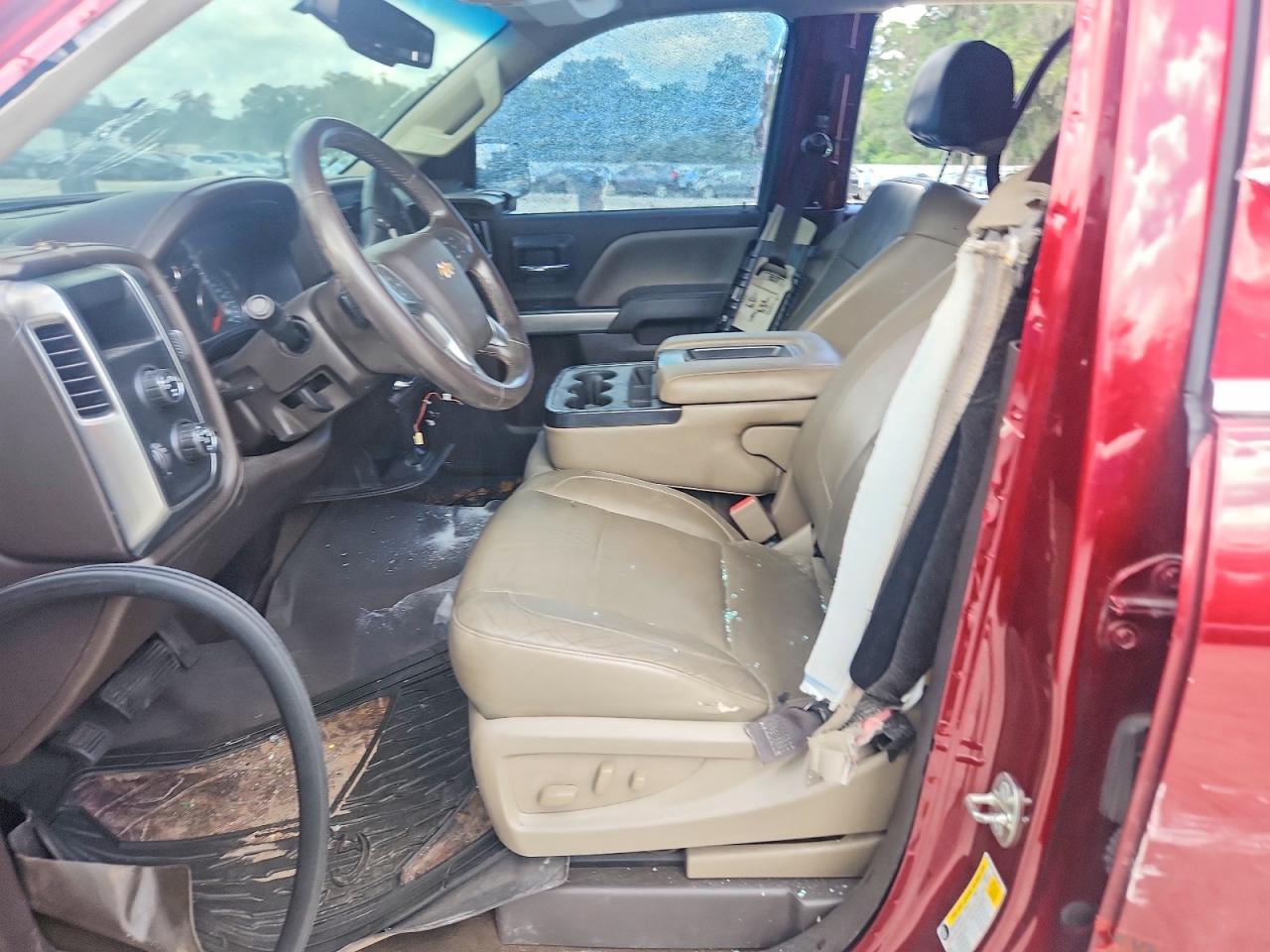 2017 Chevrolet Silverado K1500 Ltz Красный vin: 3GCUKSEC0HG360077
