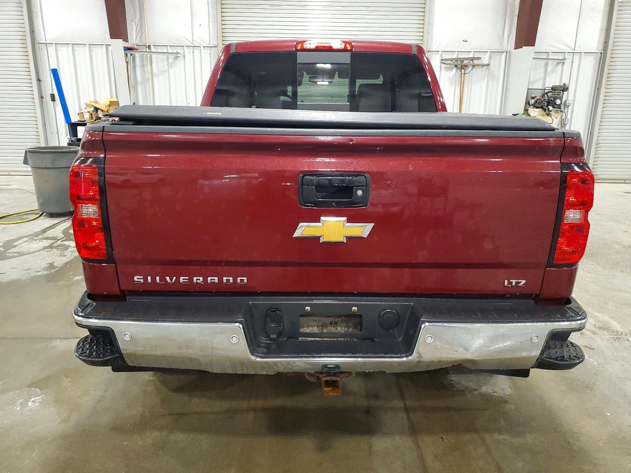 2014 Chevrolet Silverado K1500 Ltz Темно-бордовый vin: 3GCUKSEC1EG103263