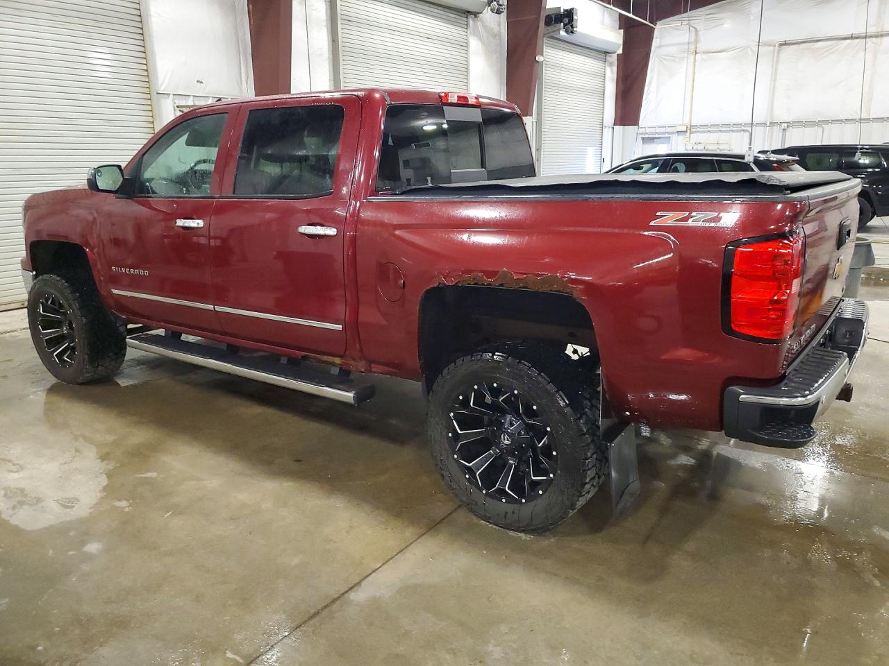 2014 Chevrolet Silverado K1500 Ltz Темно-бордовый vin: 3GCUKSEC1EG103263