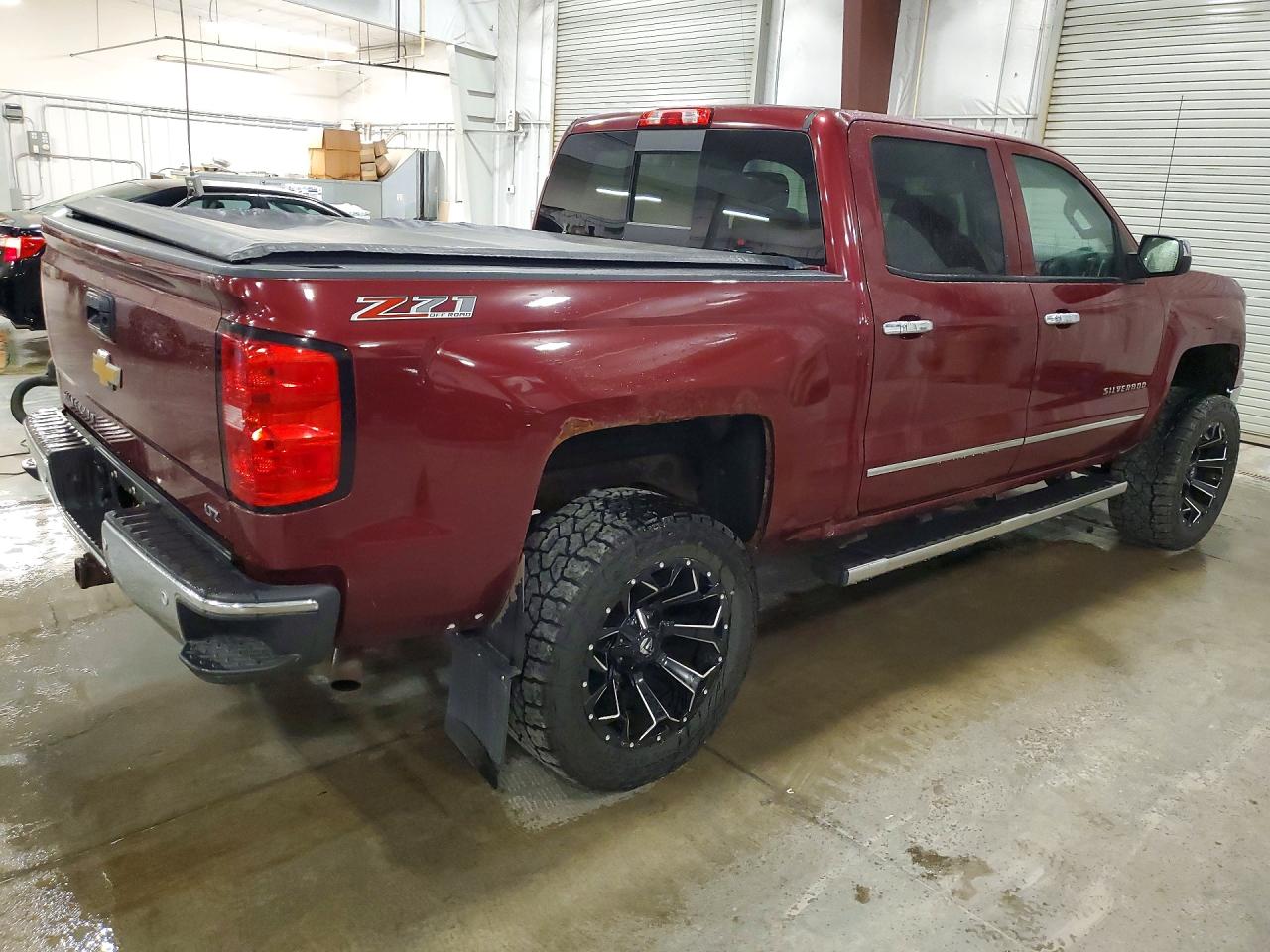 2014 Chevrolet Silverado K1500 Ltz Темно-бордовый vin: 3GCUKSEC1EG103263