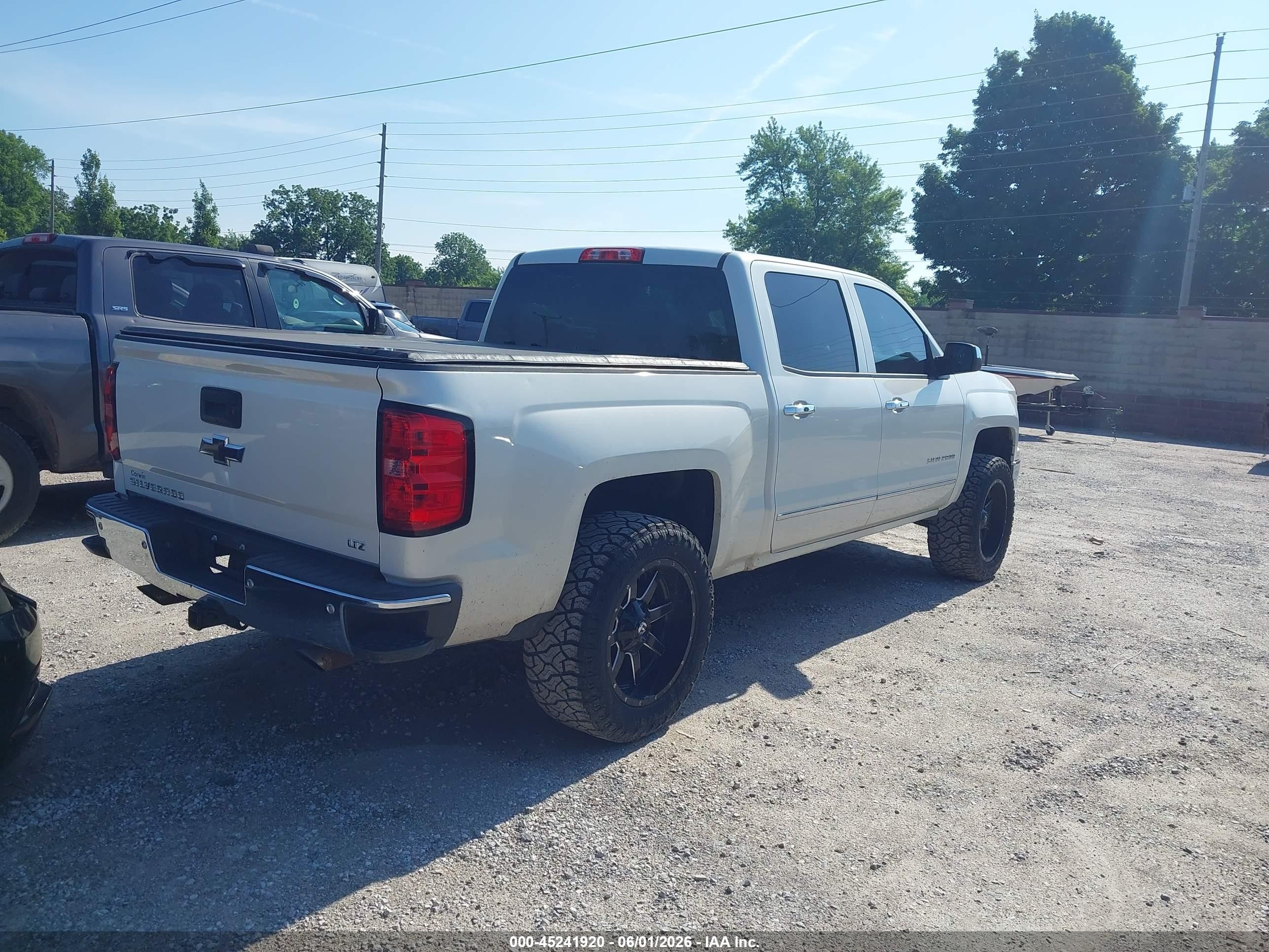 2014 Chevrolet Silverado 1500 2lz Белый vin: 3GCUKSEC1EG285174