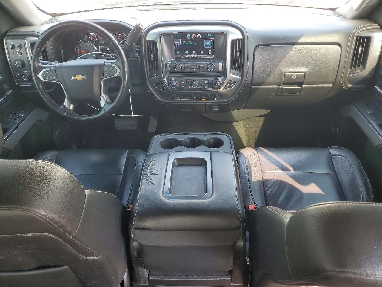 2014 Chevrolet Silverado K1500 Ltz White vin: 3GCUKSEC1EG404938