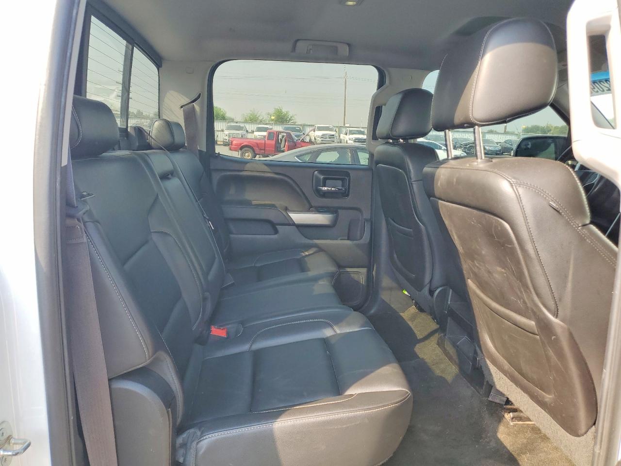 2014 Chevrolet Silverado K1500 Ltz White vin: 3GCUKSEC1EG404938