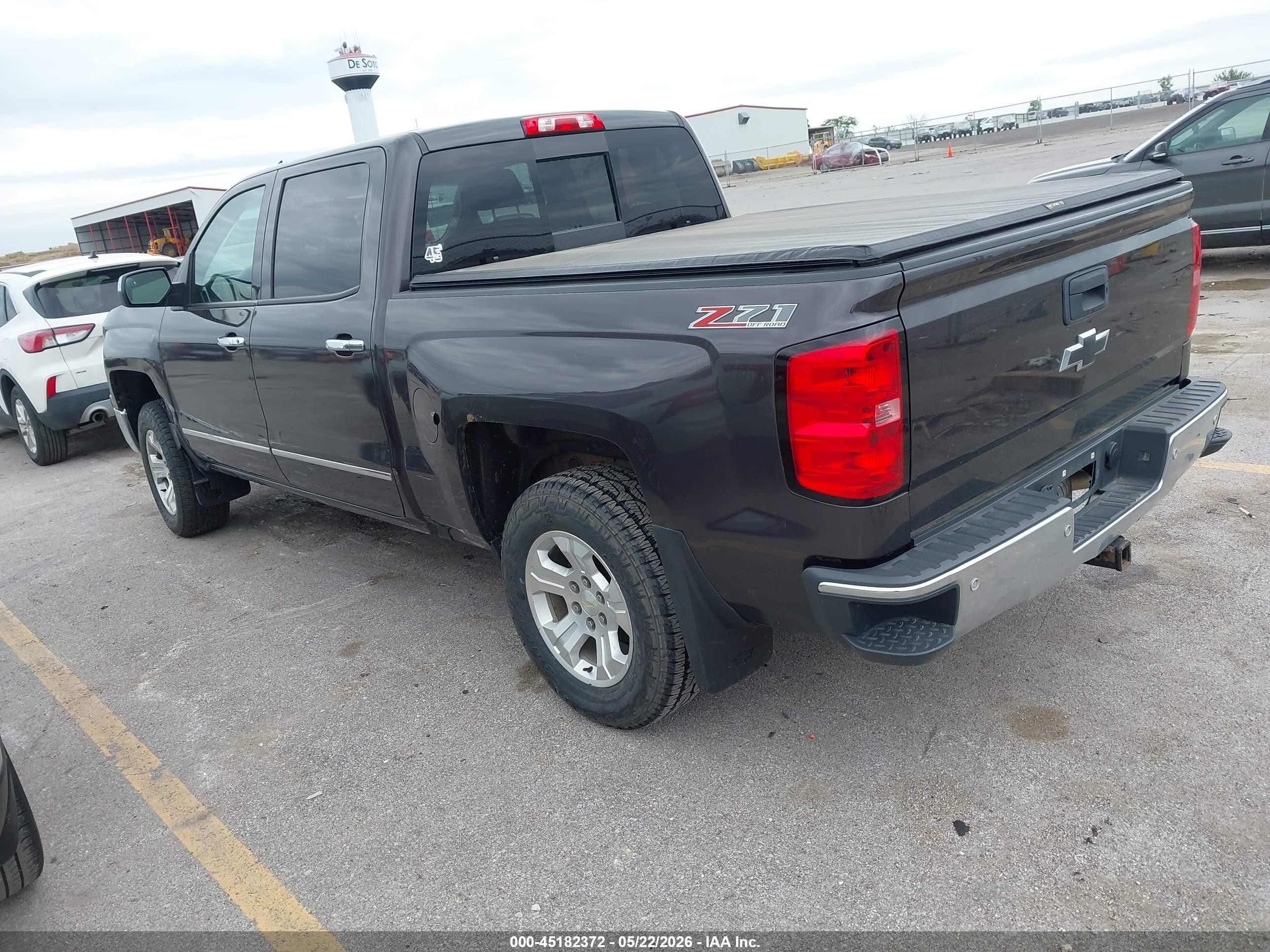 2014 Chevrolet Silverado 1500 2lz Brown vin: 3GCUKSEC1EG413767