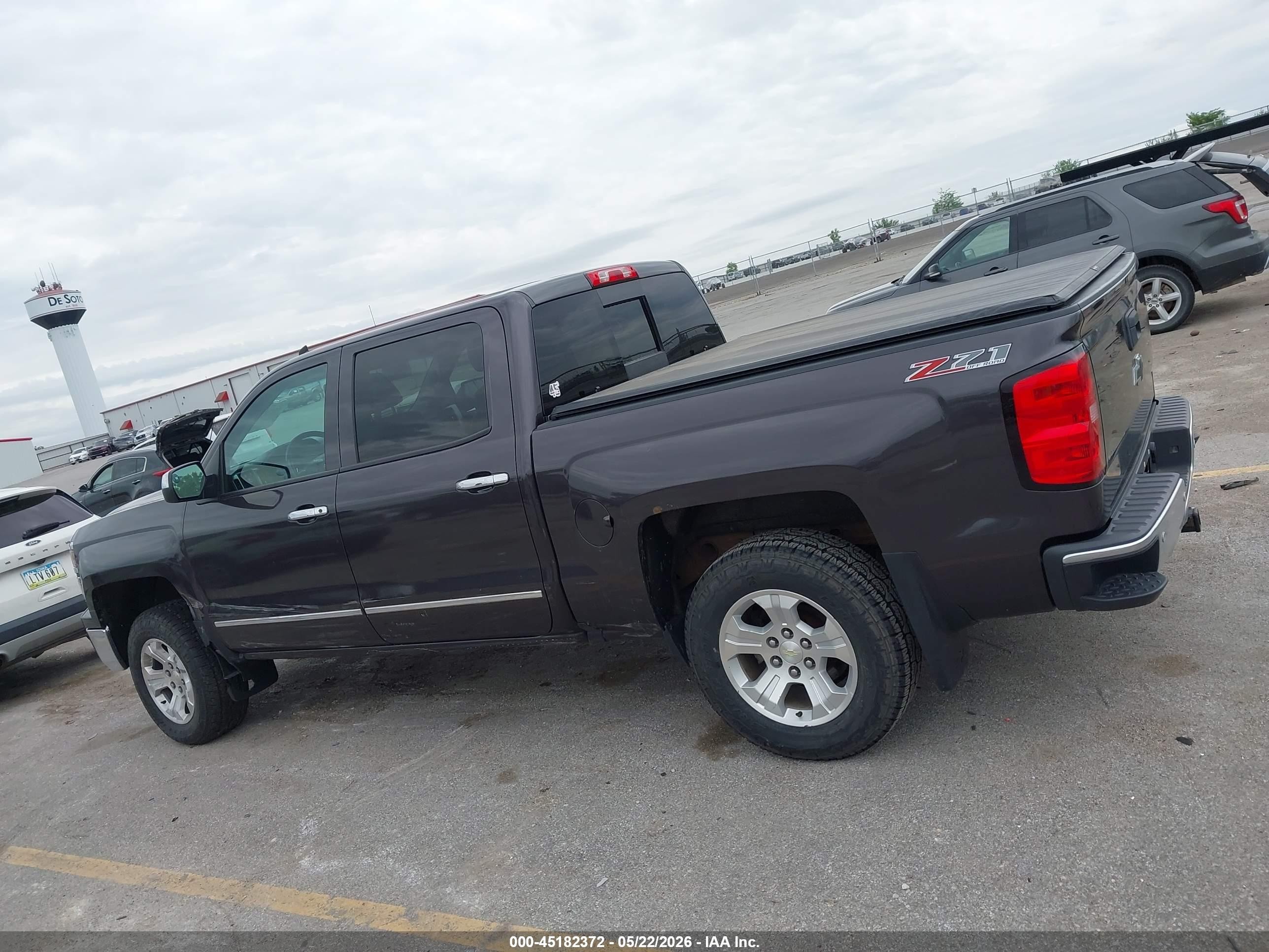 2014 Chevrolet Silverado 1500 2lz Brown vin: 3GCUKSEC1EG413767