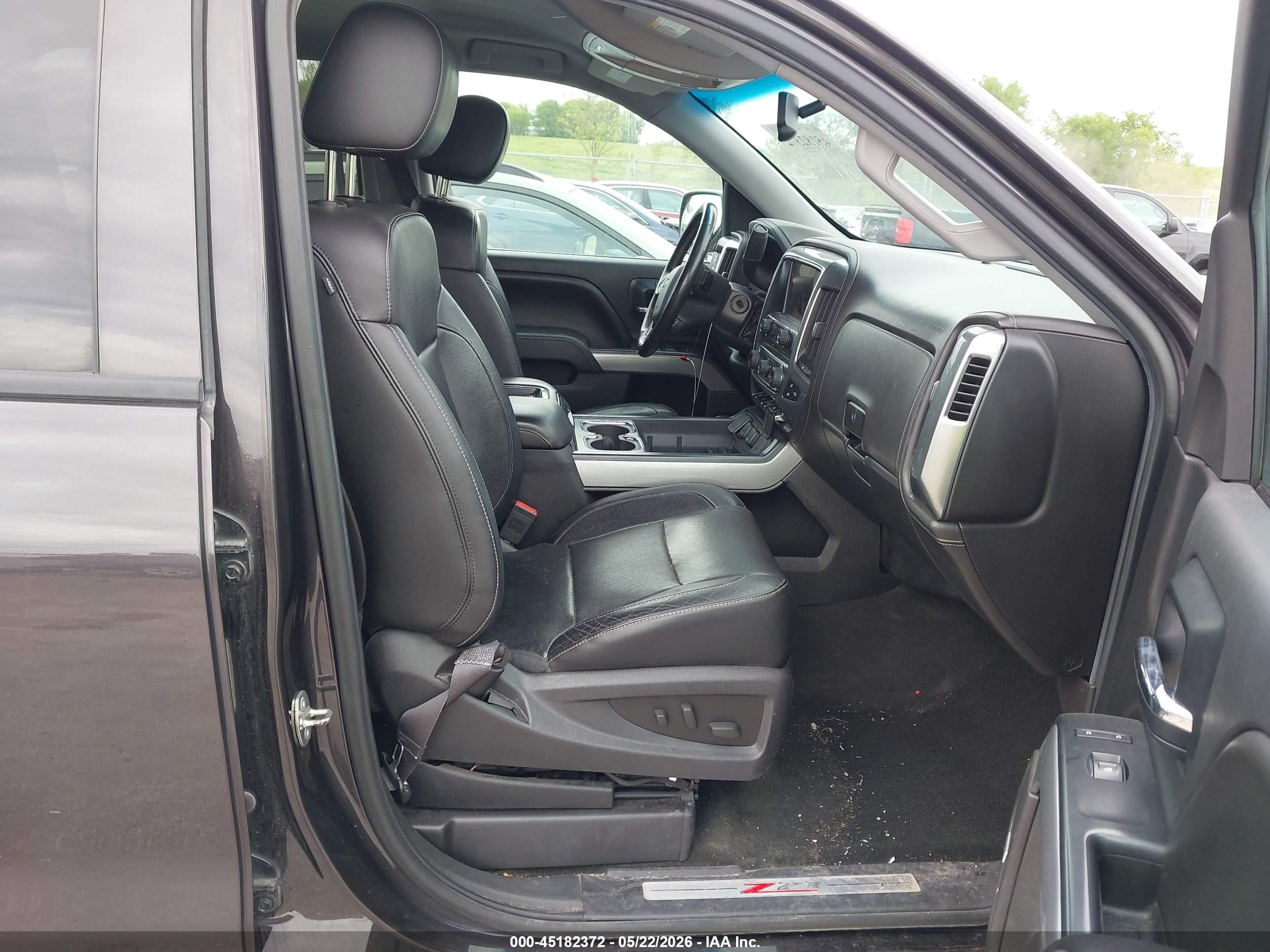 2014 Chevrolet Silverado 1500 2lz Brown vin: 3GCUKSEC1EG413767
