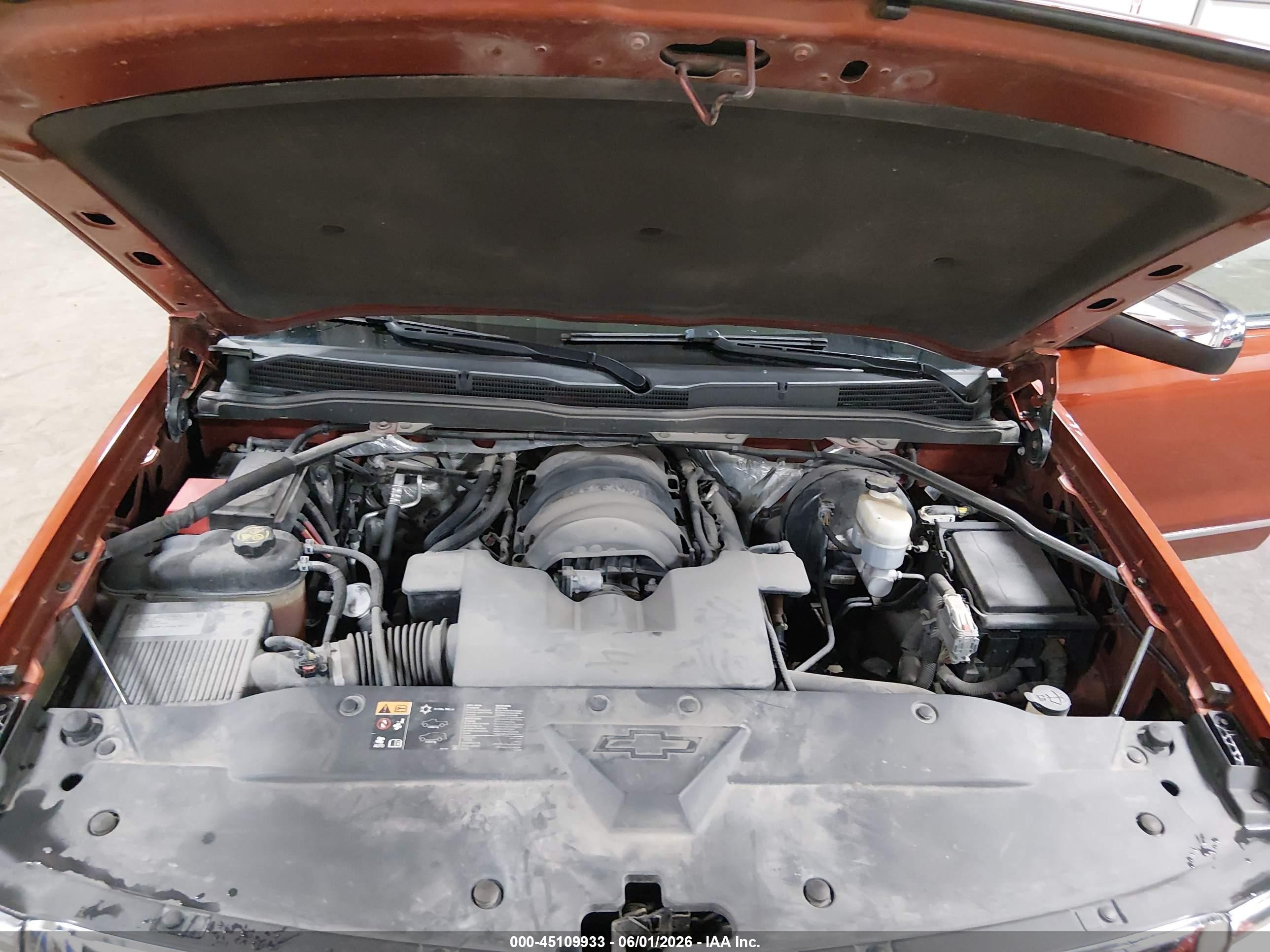 2015 Chevrolet Silverado 1500 2lz Orange vin: 3GCUKSEC1FG210038