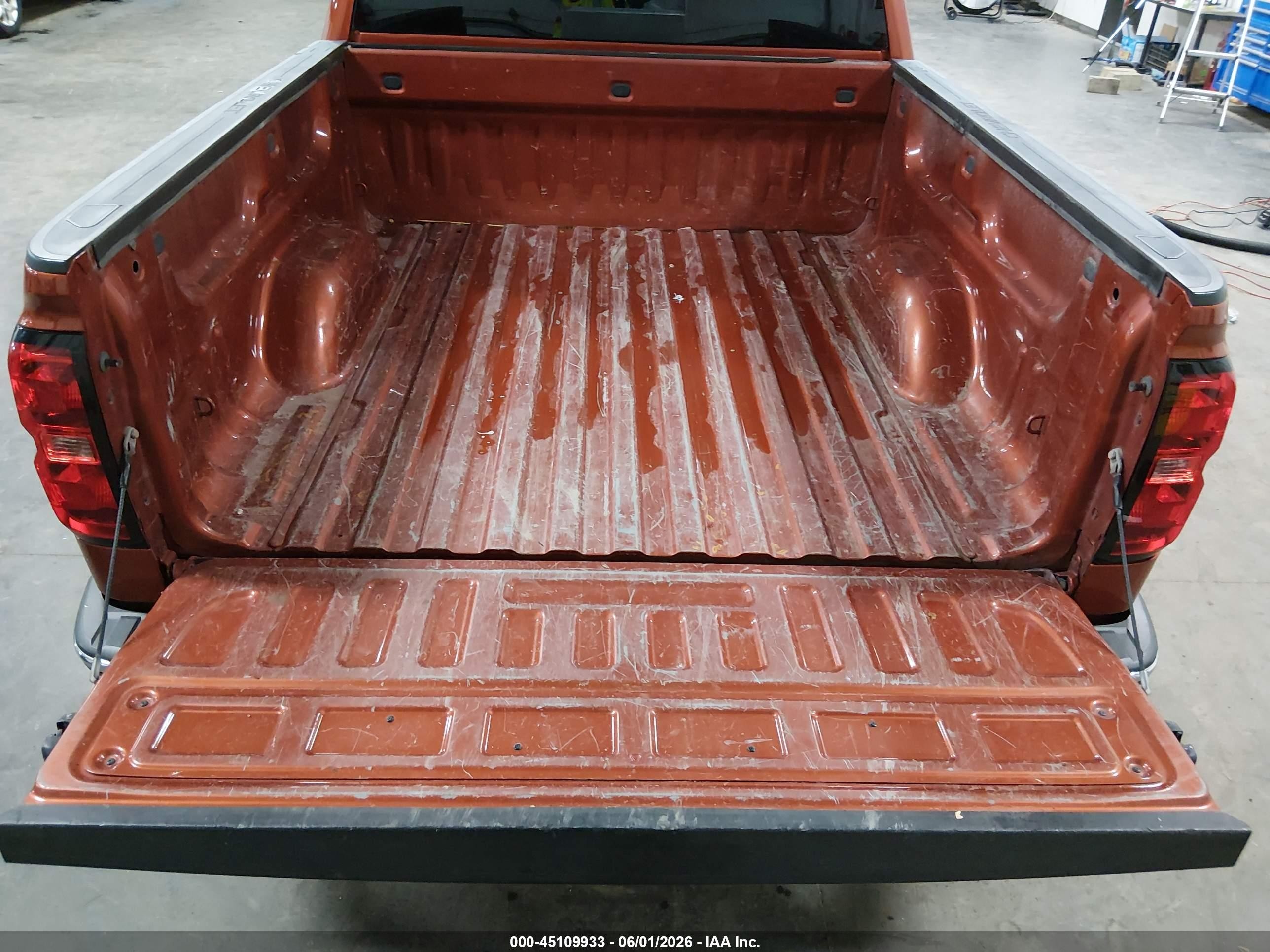 2015 Chevrolet Silverado 1500 2lz Orange vin: 3GCUKSEC1FG210038