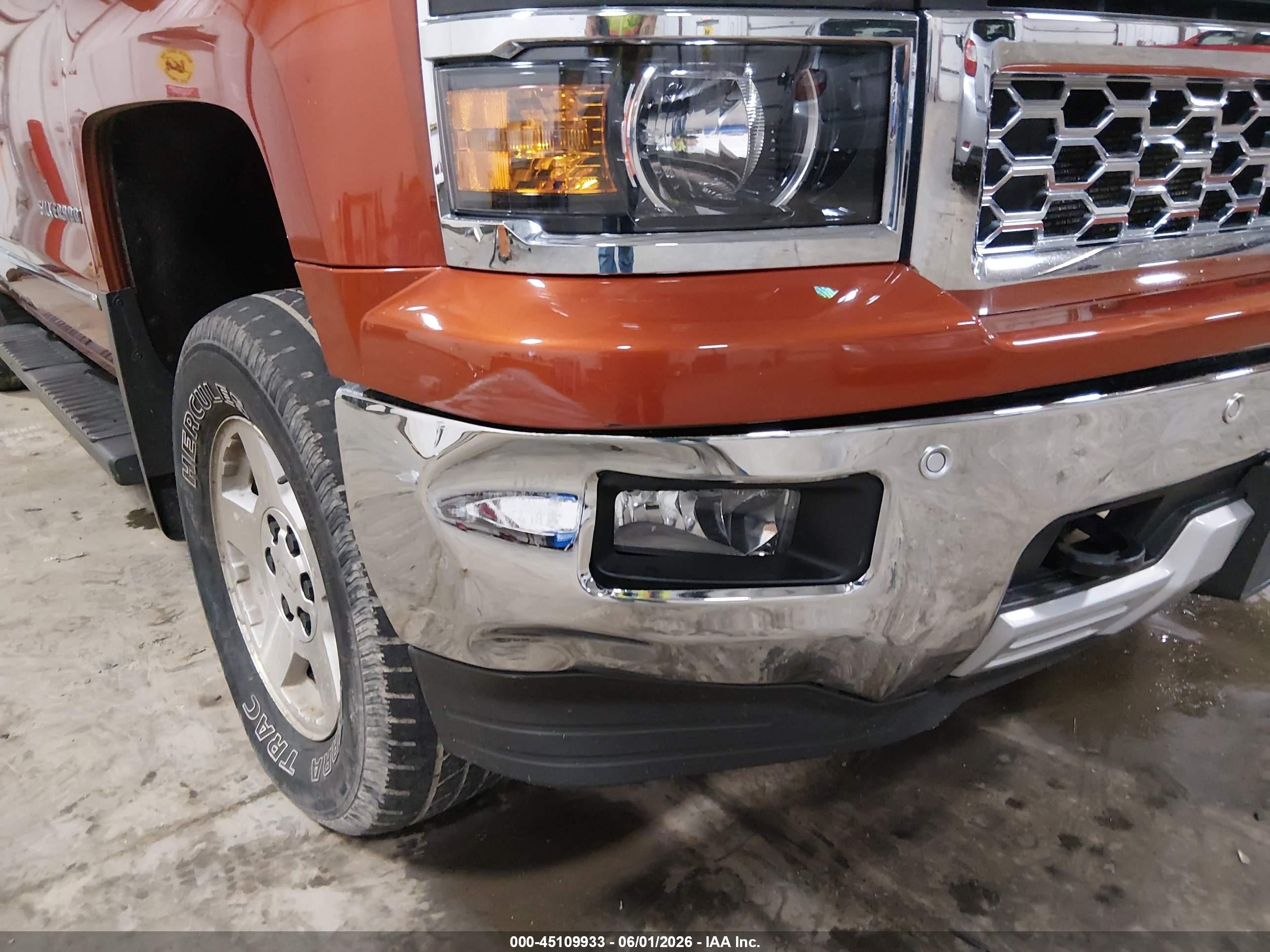 2015 Chevrolet Silverado 1500 2lz Orange vin: 3GCUKSEC1FG210038