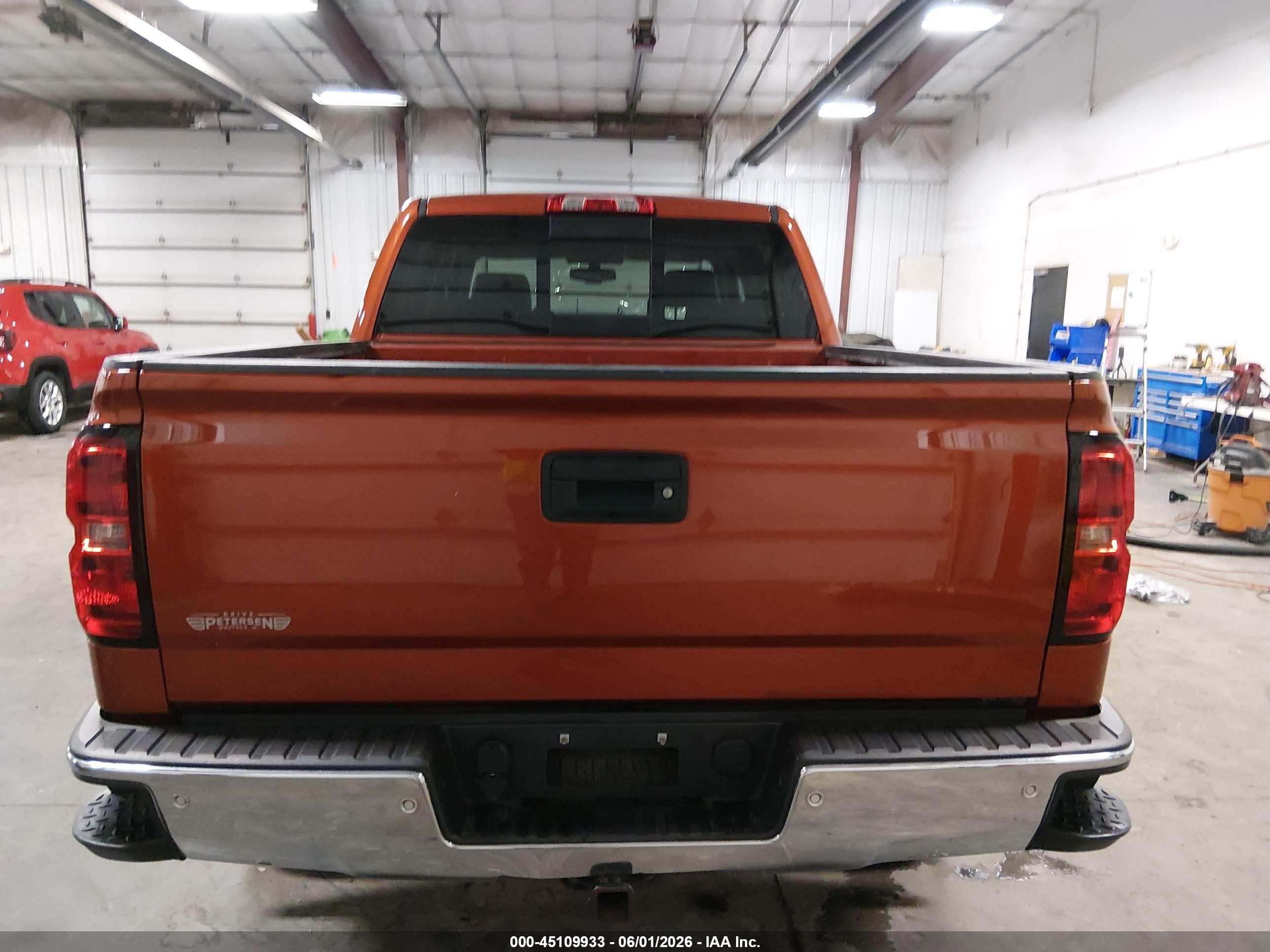 2015 Chevrolet Silverado 1500 2lz Orange vin: 3GCUKSEC1FG210038