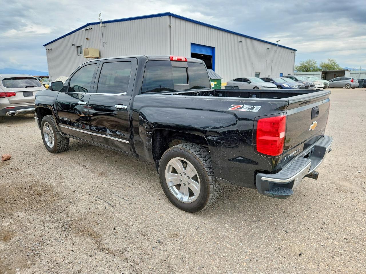 2015 Chevrolet Silverado K1500 Ltz Black vin: 3GCUKSEC1FG302203