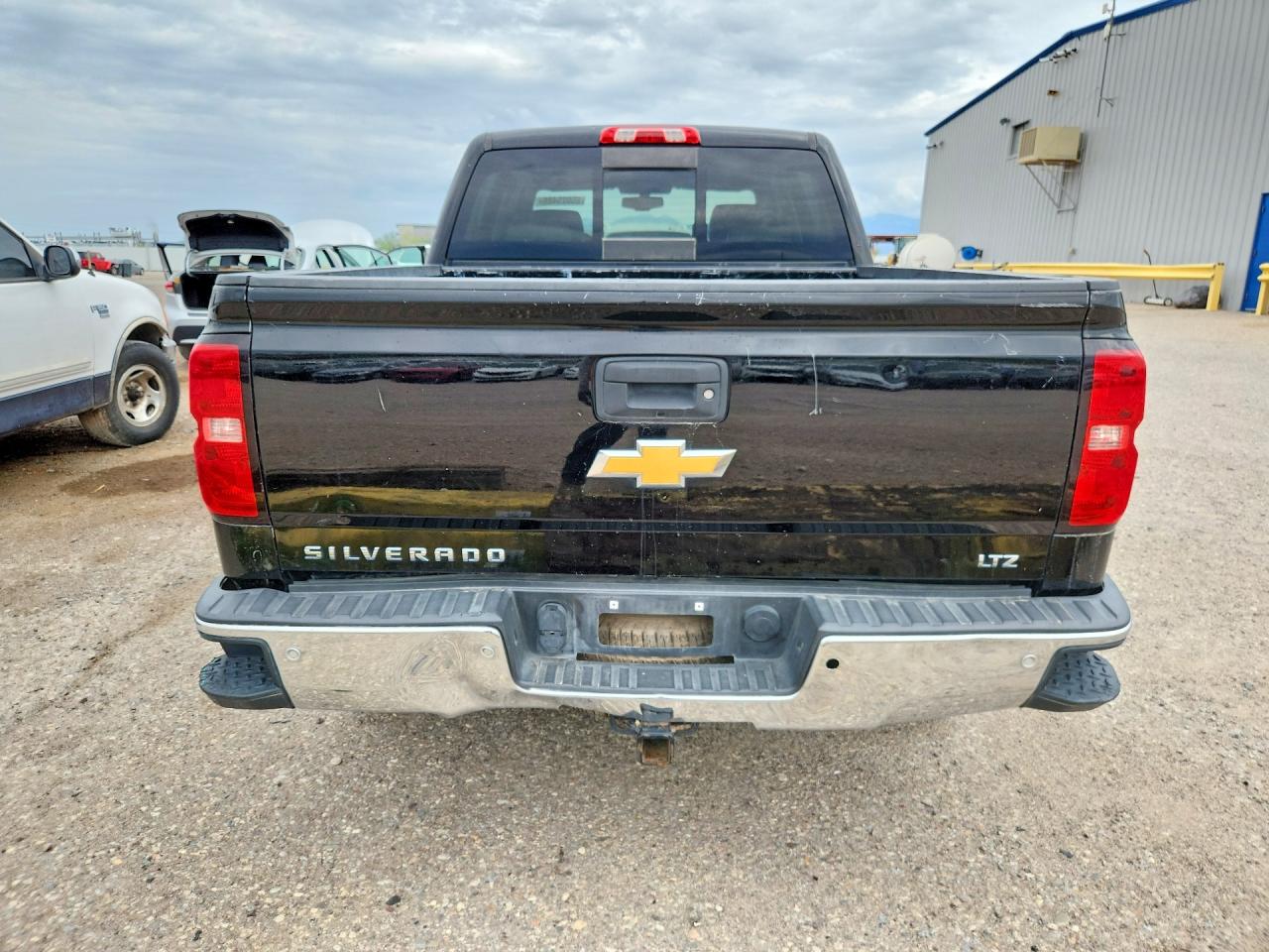 2015 Chevrolet Silverado K1500 Ltz Black vin: 3GCUKSEC1FG302203