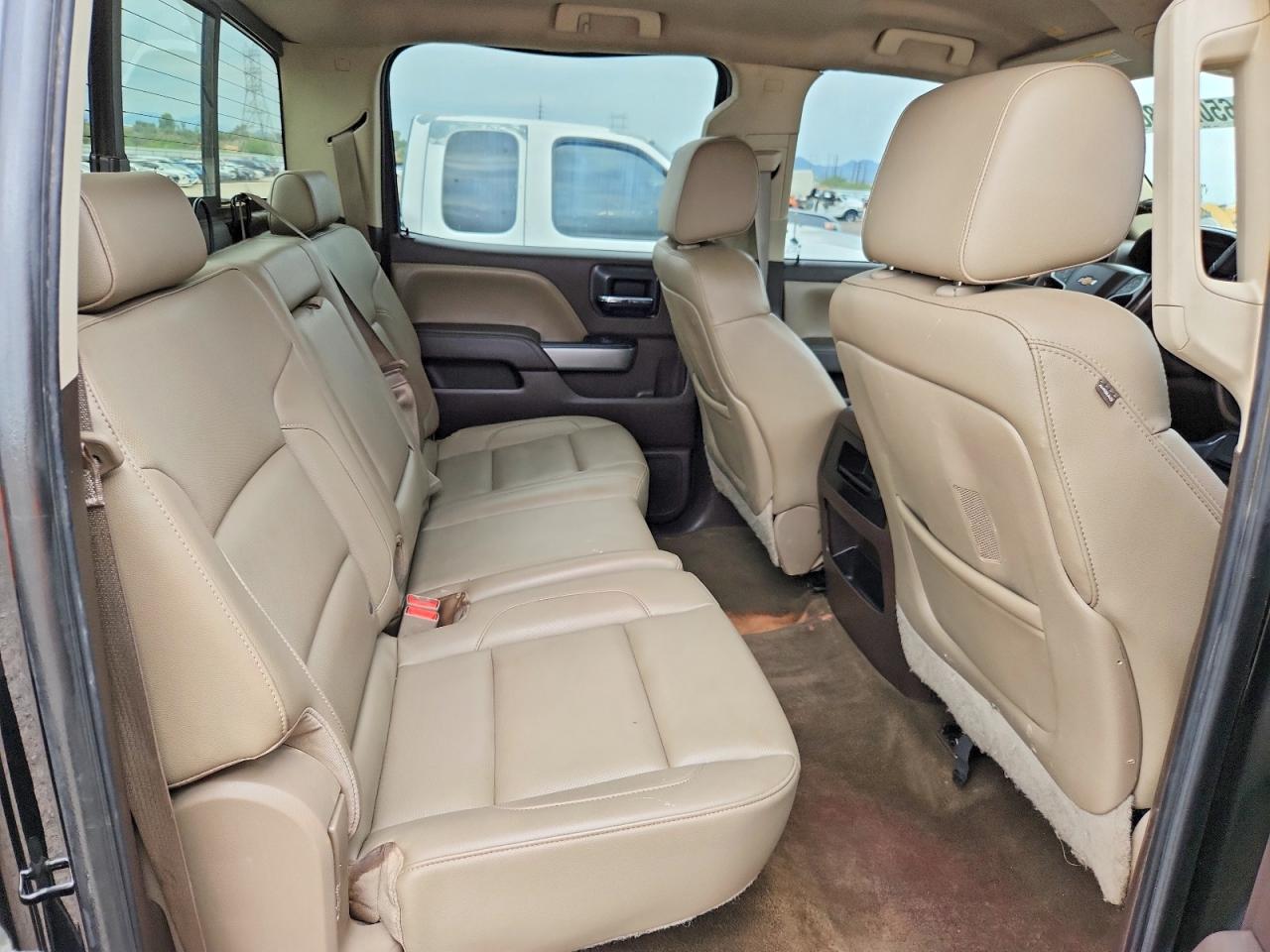 2015 Chevrolet Silverado K1500 Ltz Black vin: 3GCUKSEC1FG302203