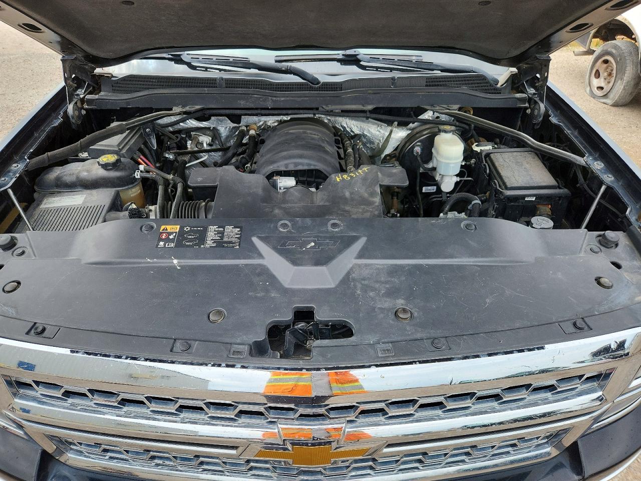 2015 Chevrolet Silverado K1500 Ltz Black vin: 3GCUKSEC1FG302203