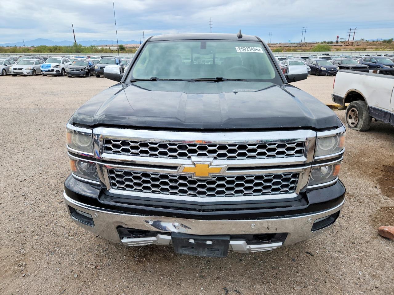 2015 Chevrolet Silverado K1500 Ltz Black vin: 3GCUKSEC1FG302203