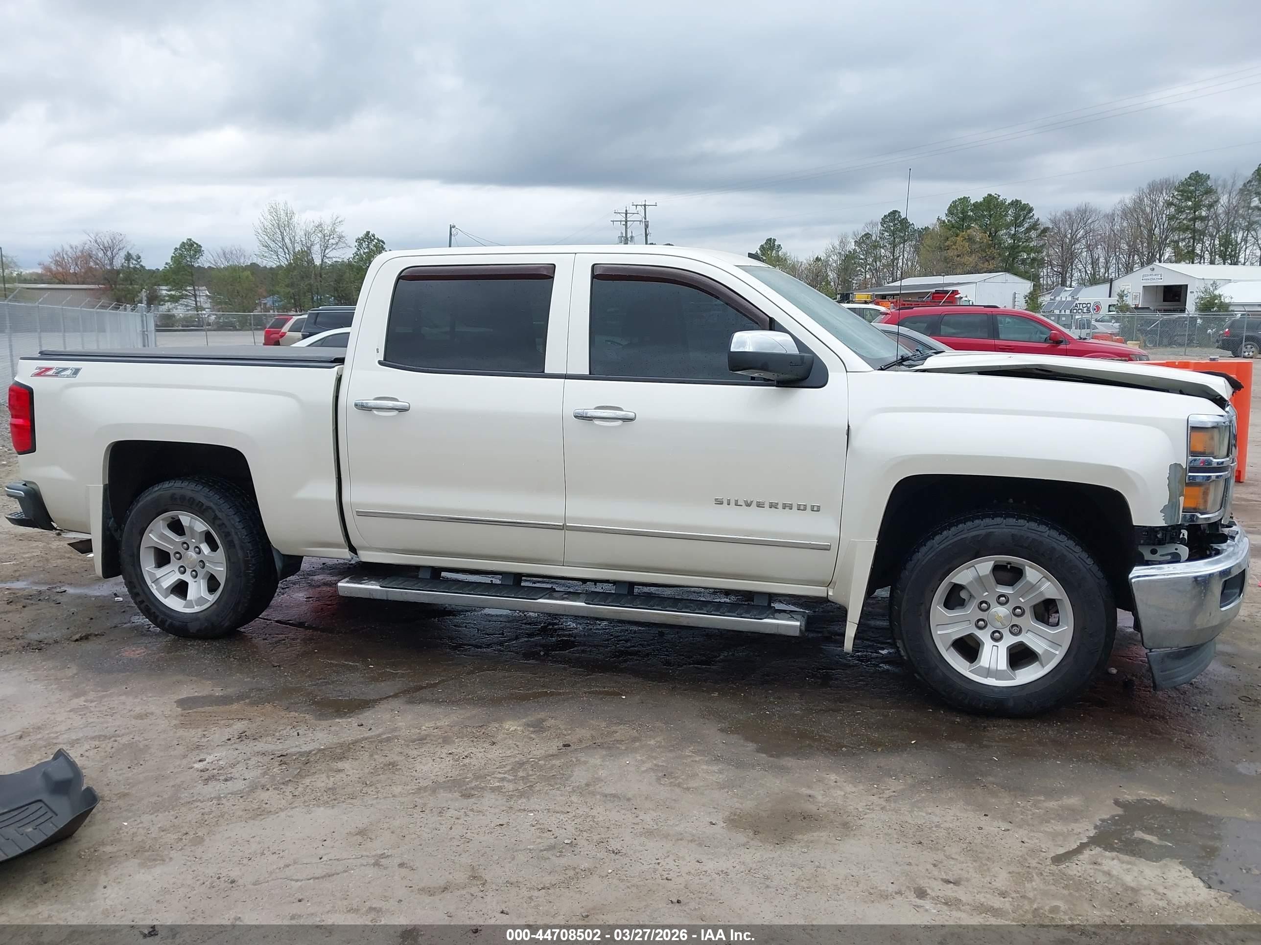 2014 Chevrolet Silverado 1500 2lz Cream vin: 3GCUKSEC2EG149829