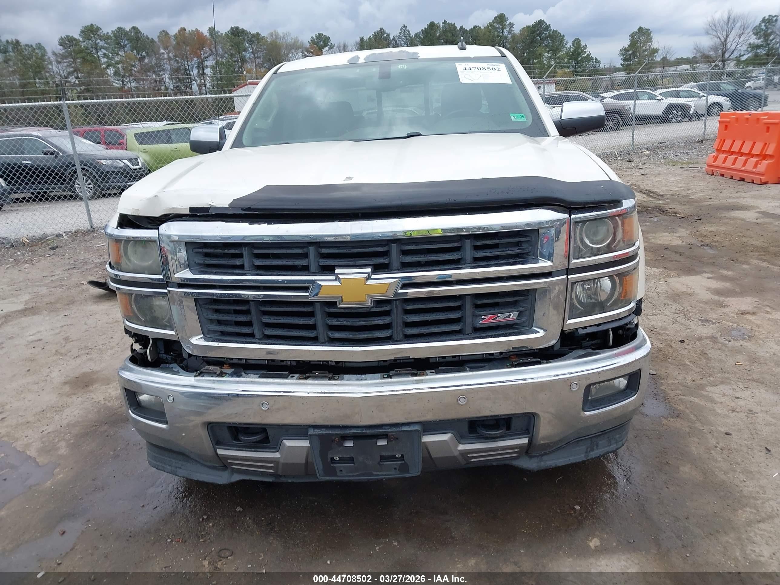 2014 Chevrolet Silverado 1500 2lz Cream vin: 3GCUKSEC2EG149829