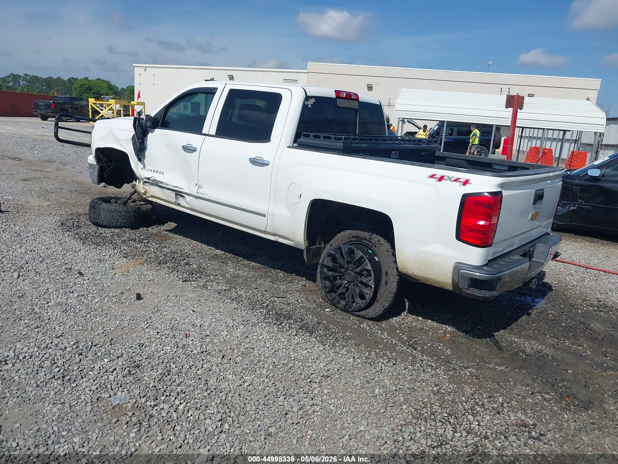 2014 Chevrolet Silverado 1500 1lz White vin: 3GCUKSEC2EG216848