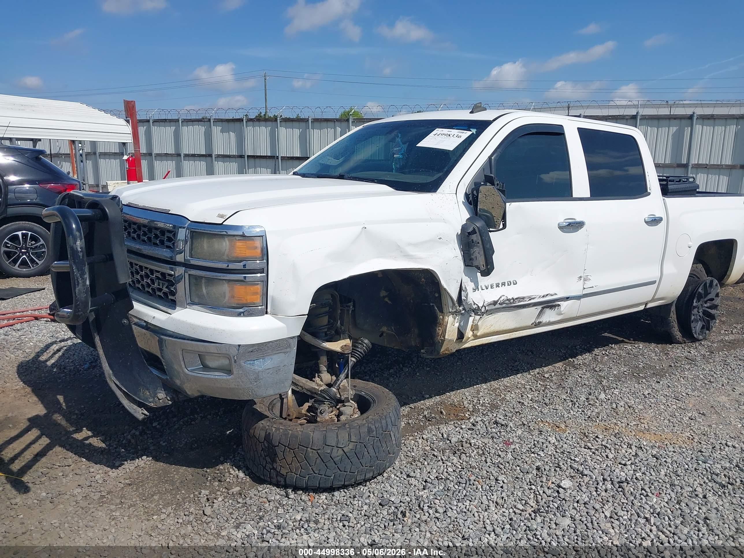 2014 Chevrolet Silverado 1500 1lz White vin: 3GCUKSEC2EG216848