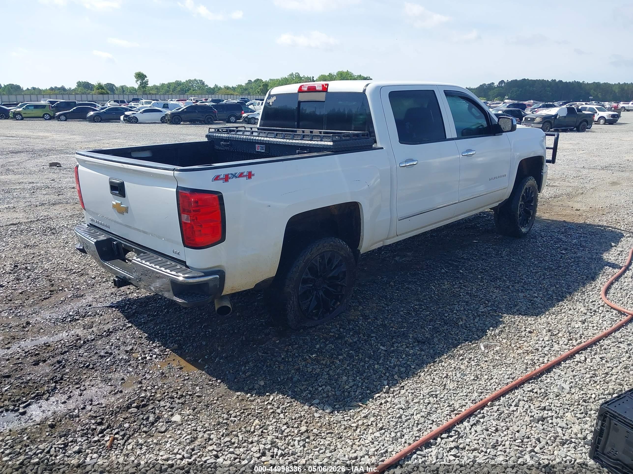 2014 Chevrolet Silverado 1500 1lz White vin: 3GCUKSEC2EG216848
