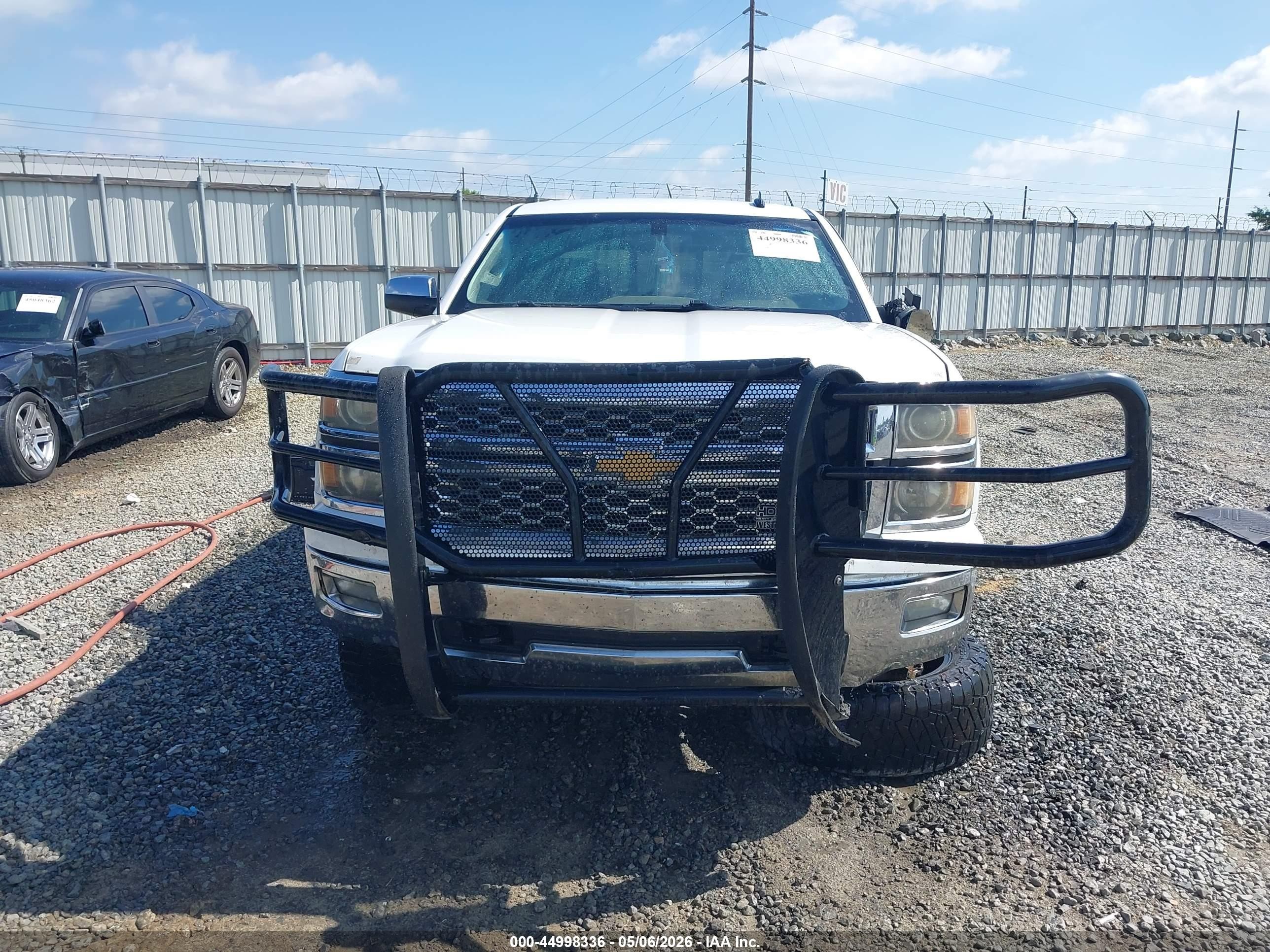 2014 Chevrolet Silverado 1500 1lz White vin: 3GCUKSEC2EG216848