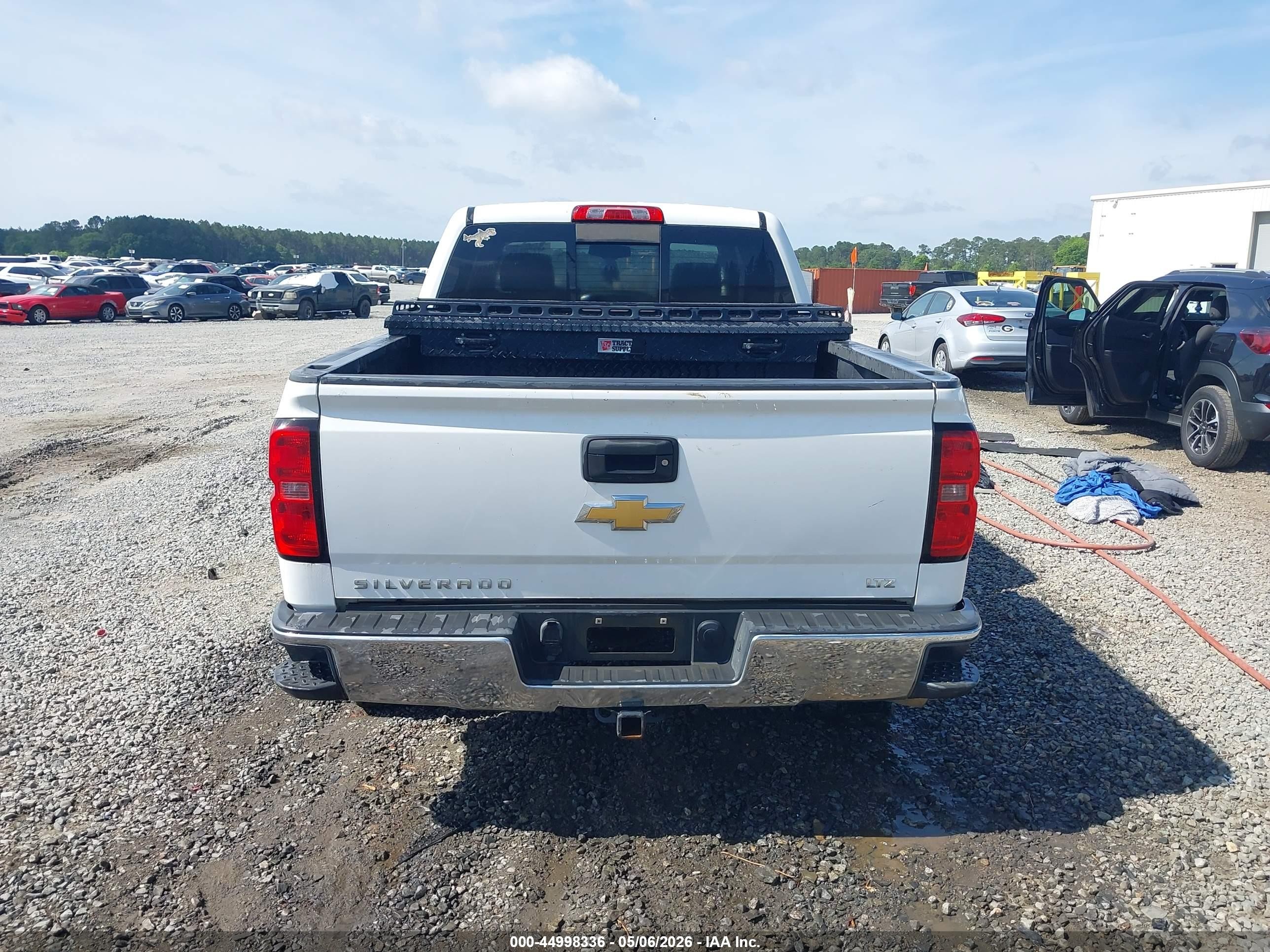 2014 Chevrolet Silverado 1500 1lz White vin: 3GCUKSEC2EG216848