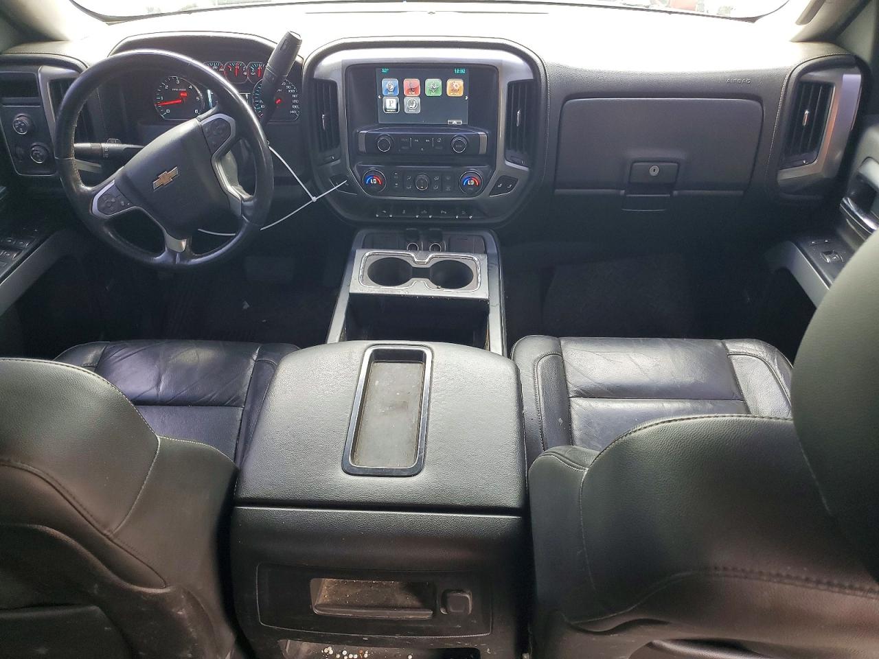 2014 Chevrolet Silverado K1500 Ltz White vin: 3GCUKSEC2EG227641