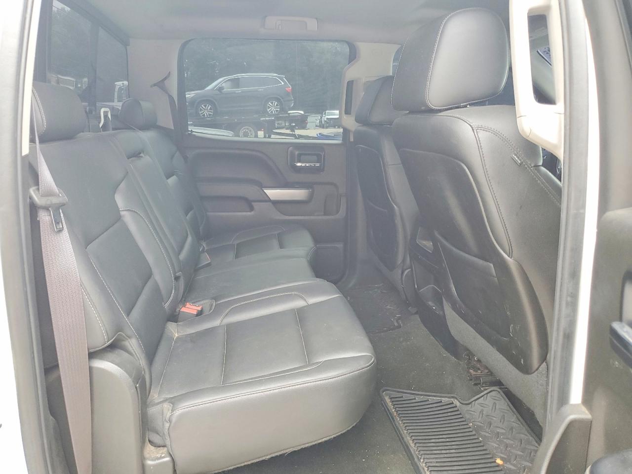 2014 Chevrolet Silverado K1500 Ltz White vin: 3GCUKSEC2EG227641