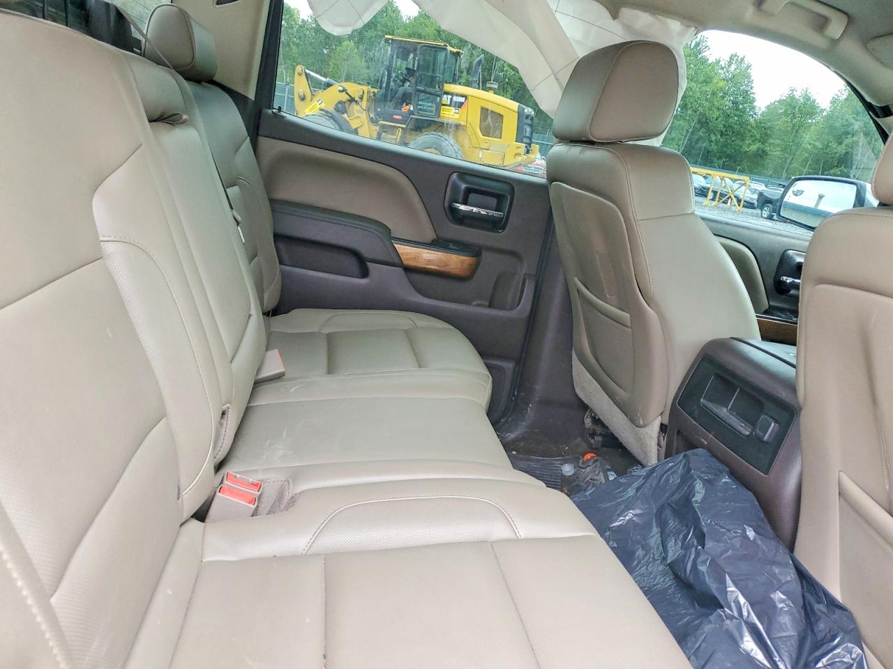 2014 Chevrolet Silverado K1500 Ltz White vin: 3GCUKSEC2EG245170