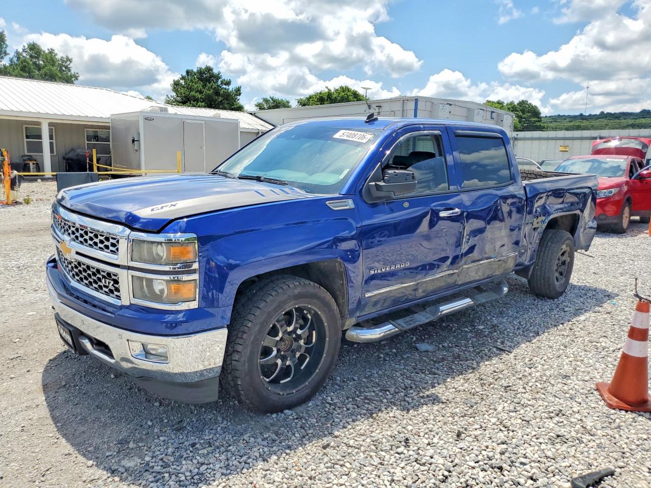 2014 Chevrolet Silverado K1500 Ltz Синий vin: 3GCUKSEC2EG360917