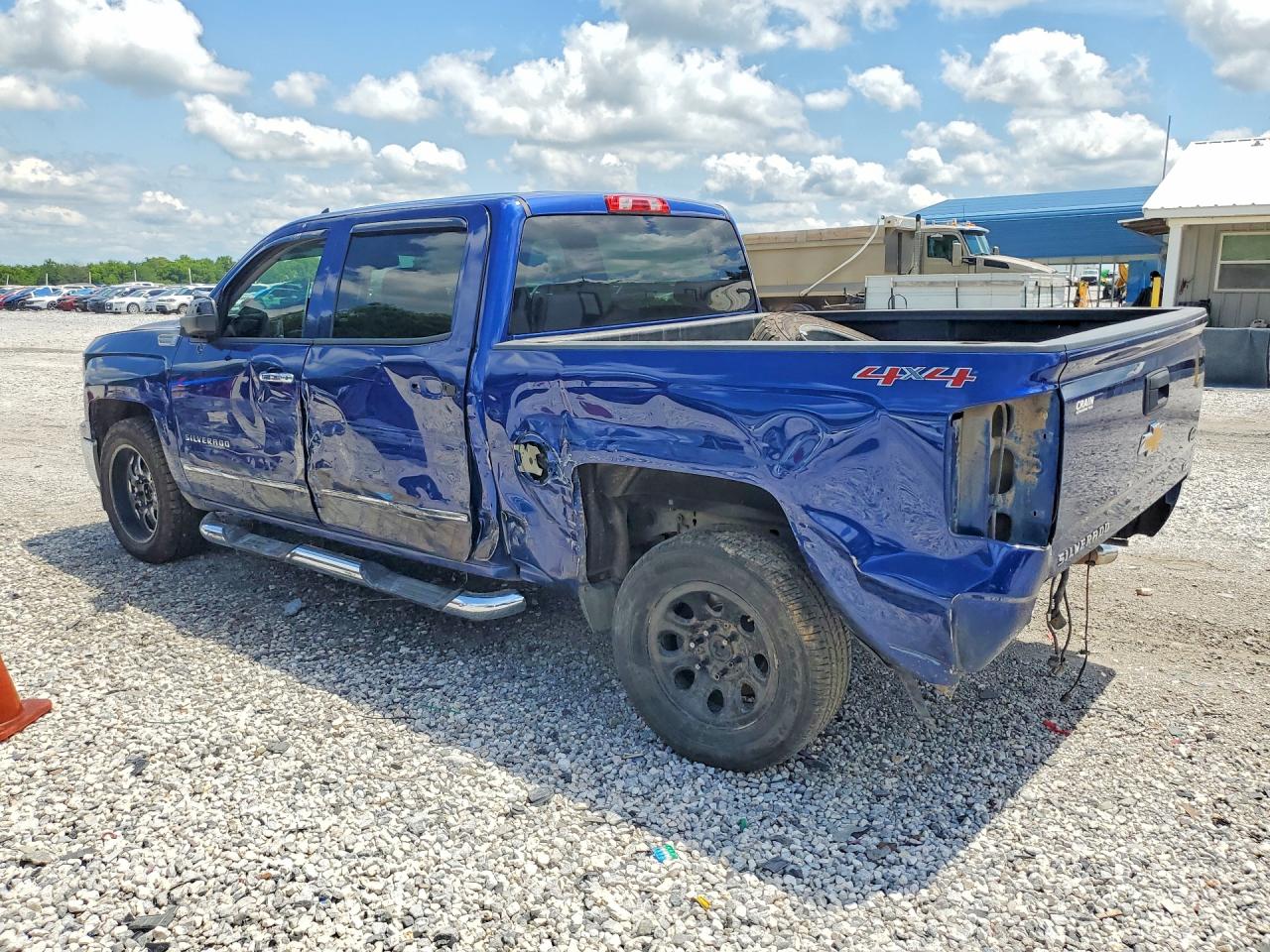 2014 Chevrolet Silverado K1500 Ltz Синий vin: 3GCUKSEC2EG360917